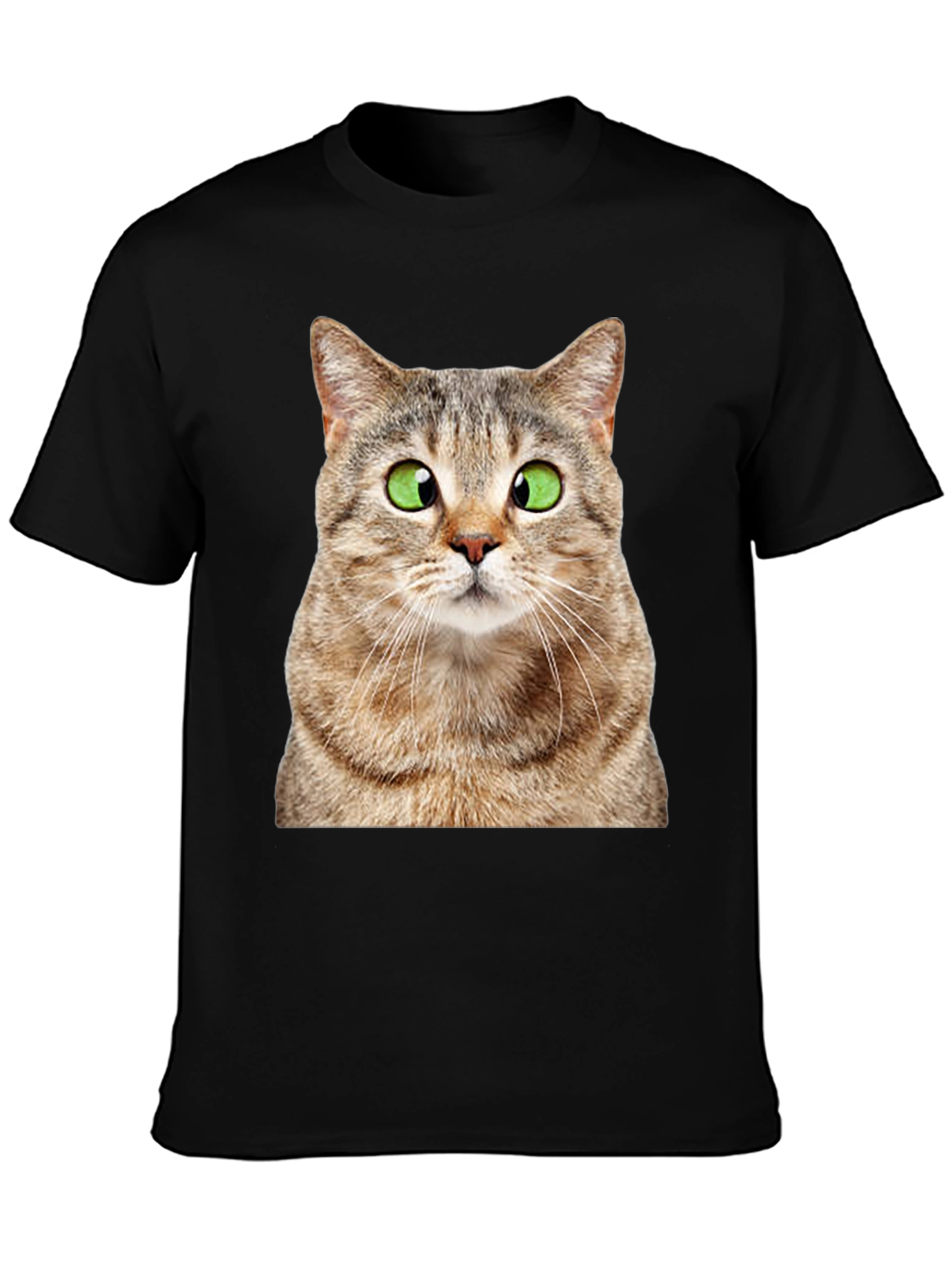 Cat Face T-Shirt - Funny Pet Lover Tee