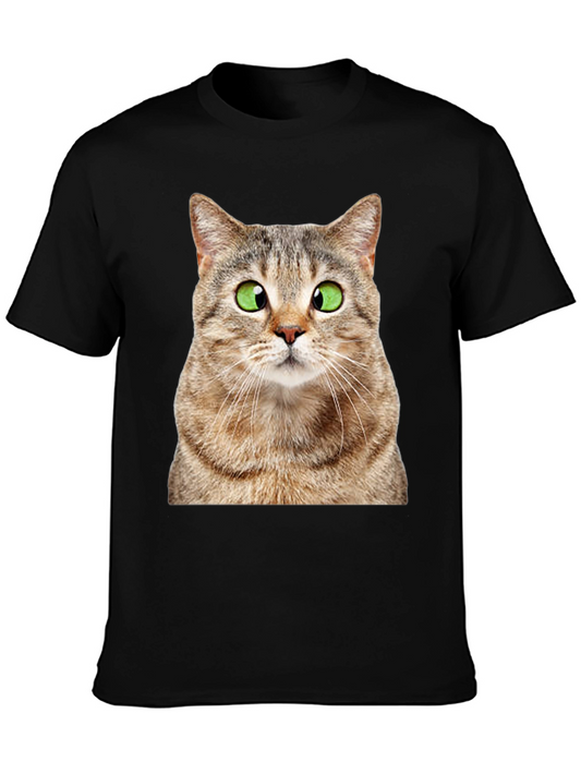 Cat Face T-Shirt - Funny Pet Lover Tee
