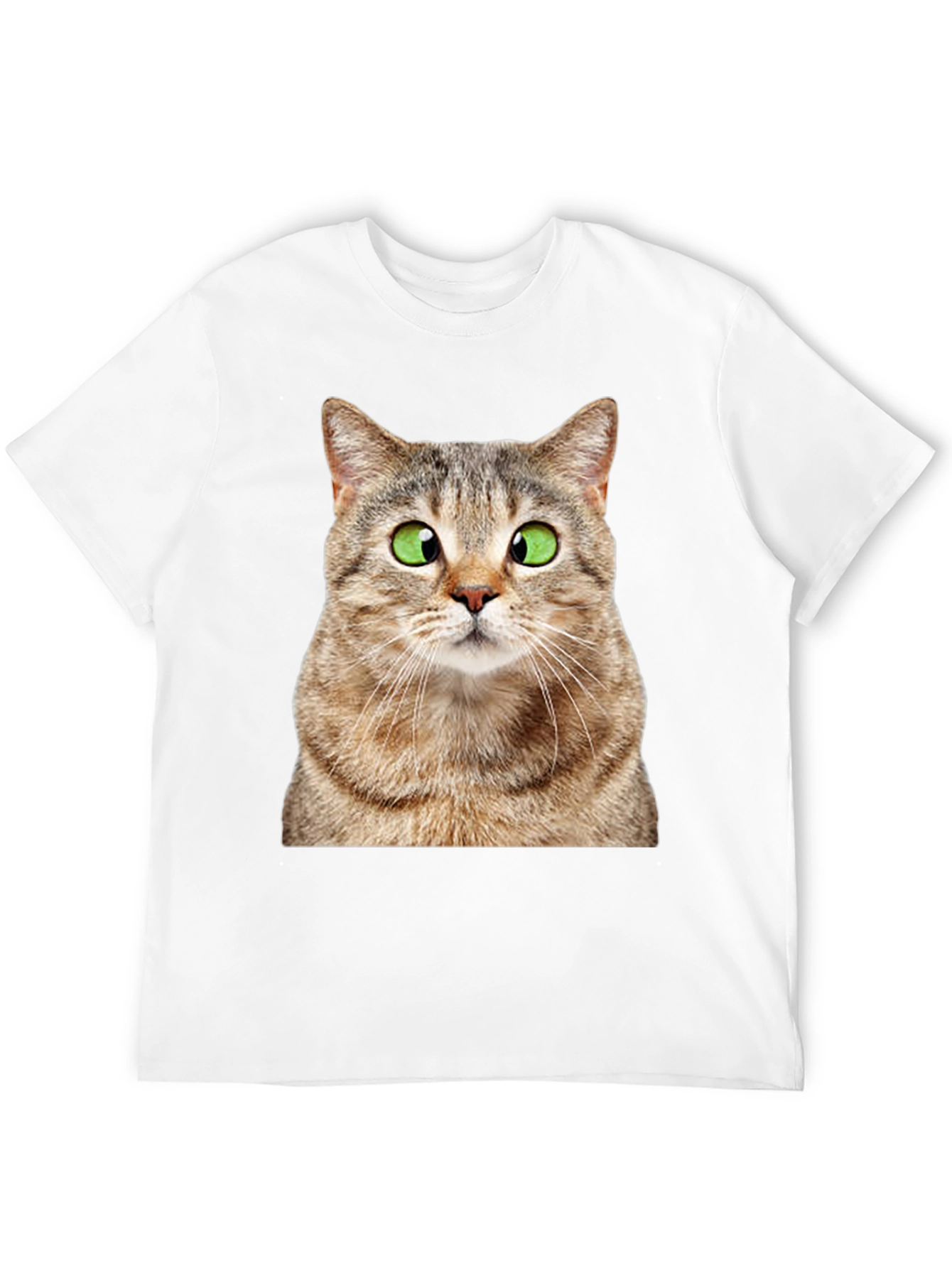 Cat Face T-Shirt - Funny Pet Lover Tee