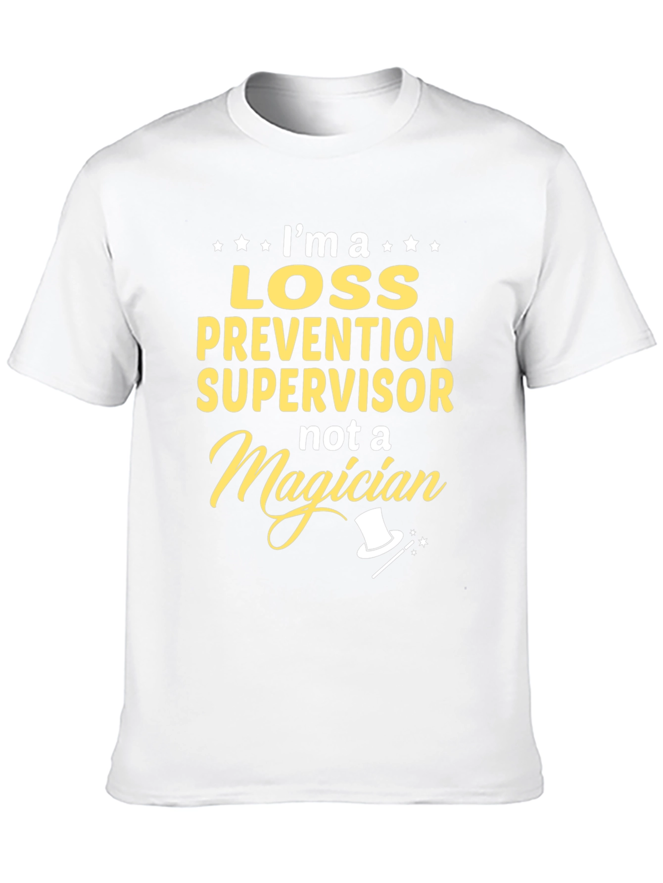 Loss Prevention Supervisor T-Shirt Funny Magician
