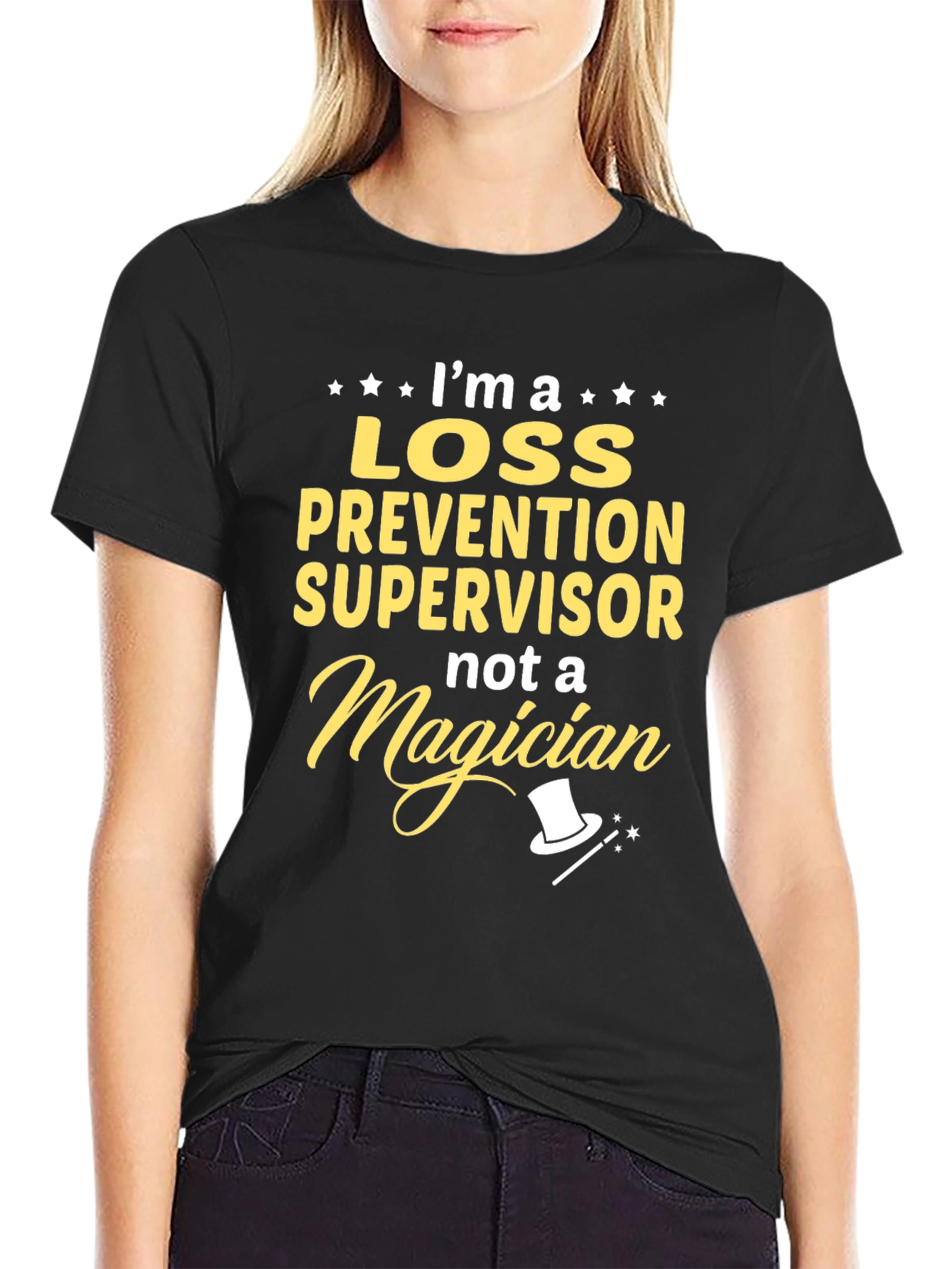 Loss Prevention Supervisor T-Shirt Funny Magician