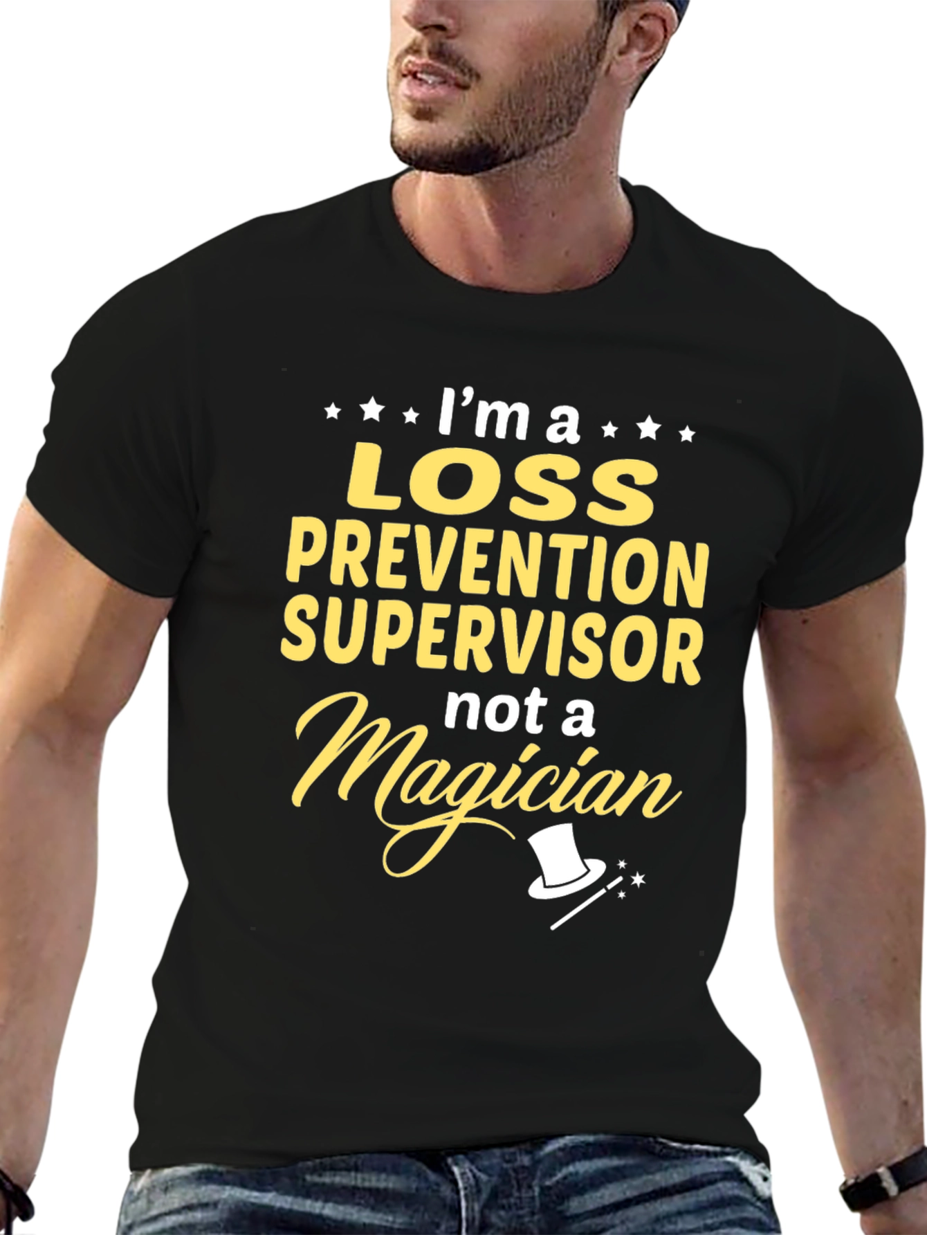 Loss Prevention Supervisor T-Shirt Funny Magician