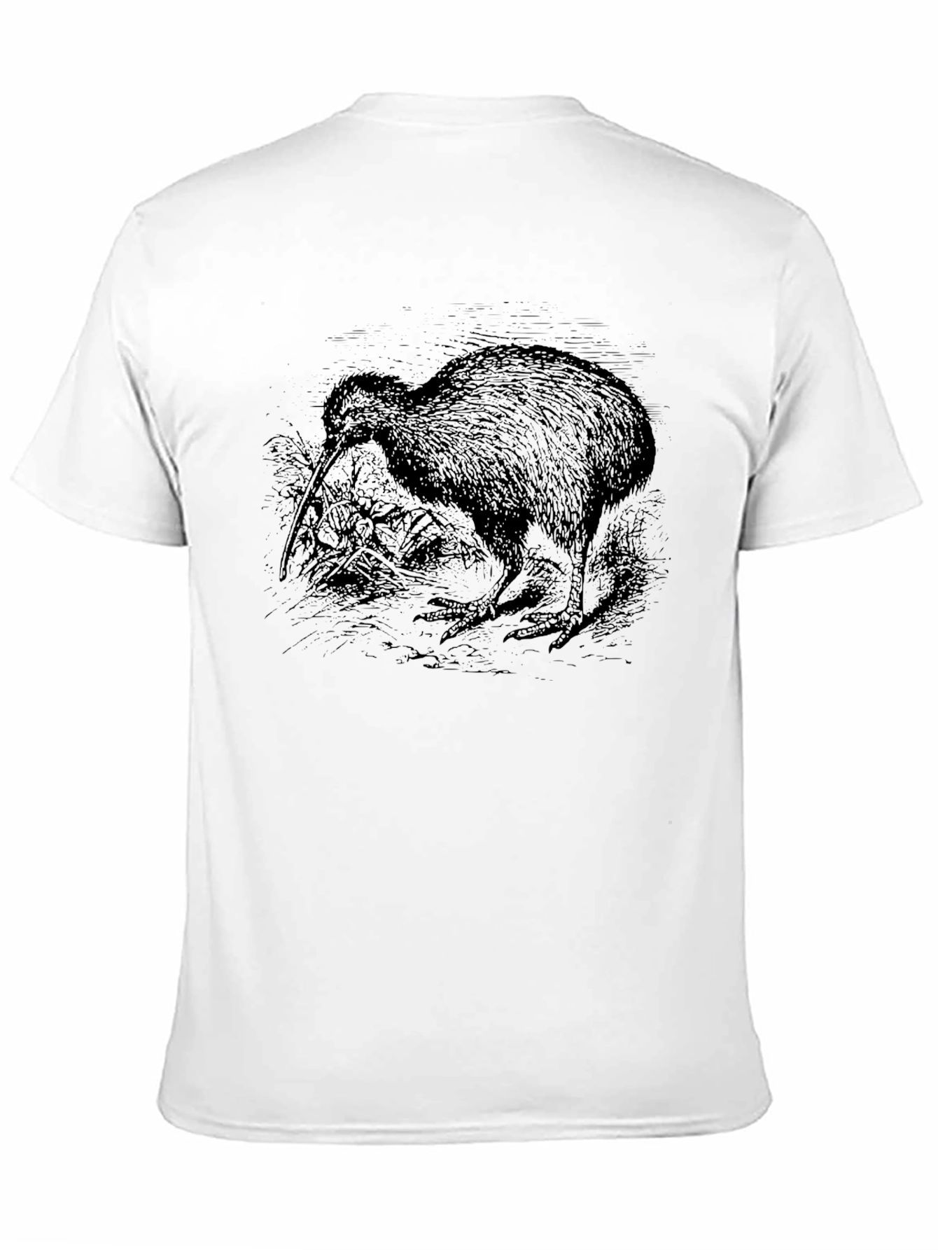 Kiwi Bird Graphic T-Shirt - Unisex Black Tee