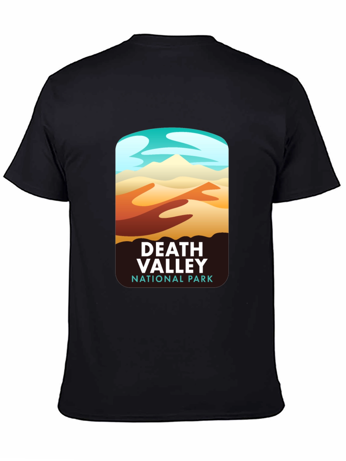 Death Valley National Park Black T-Shirt