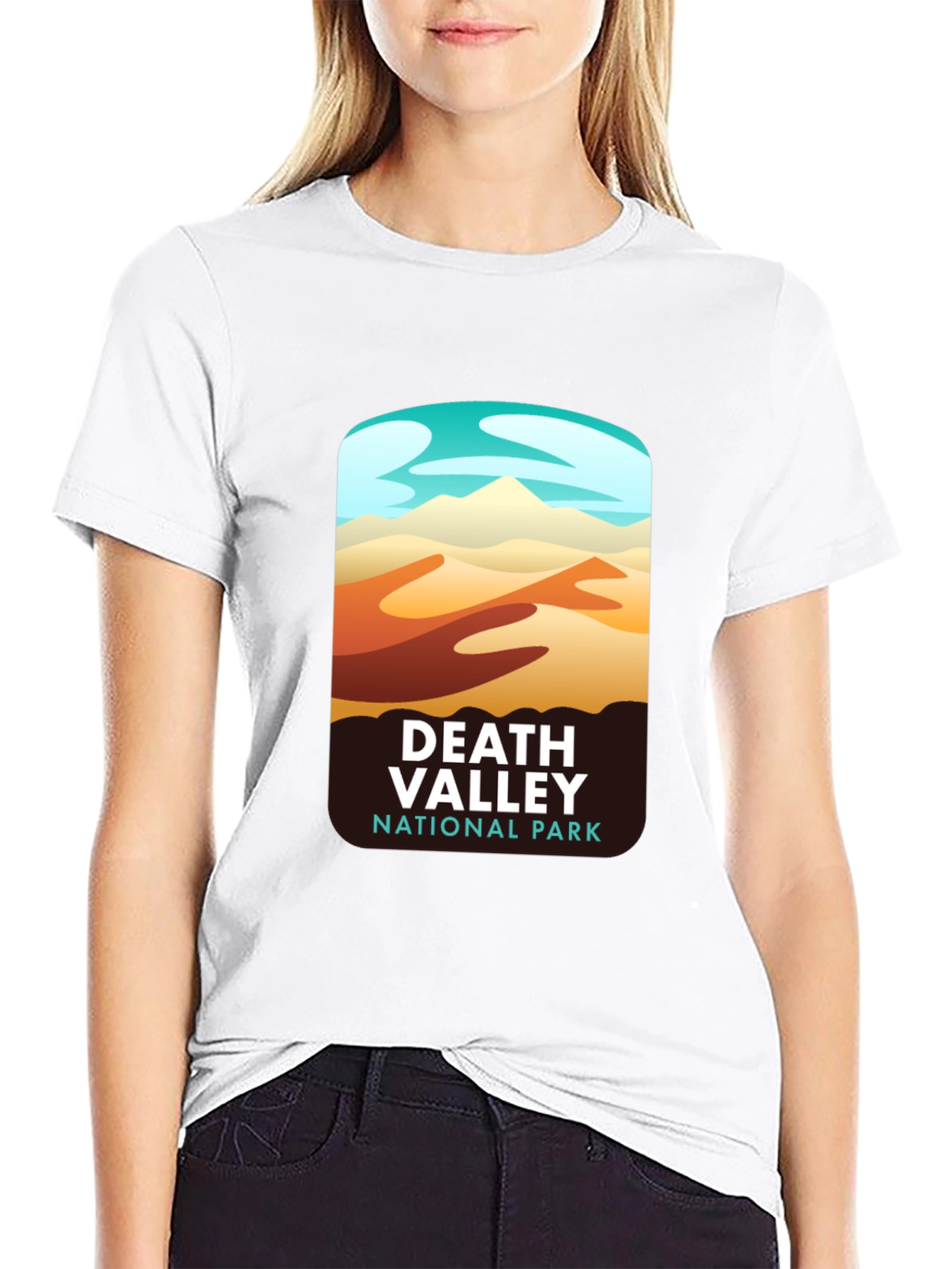 Death Valley National Park Black T-Shirt