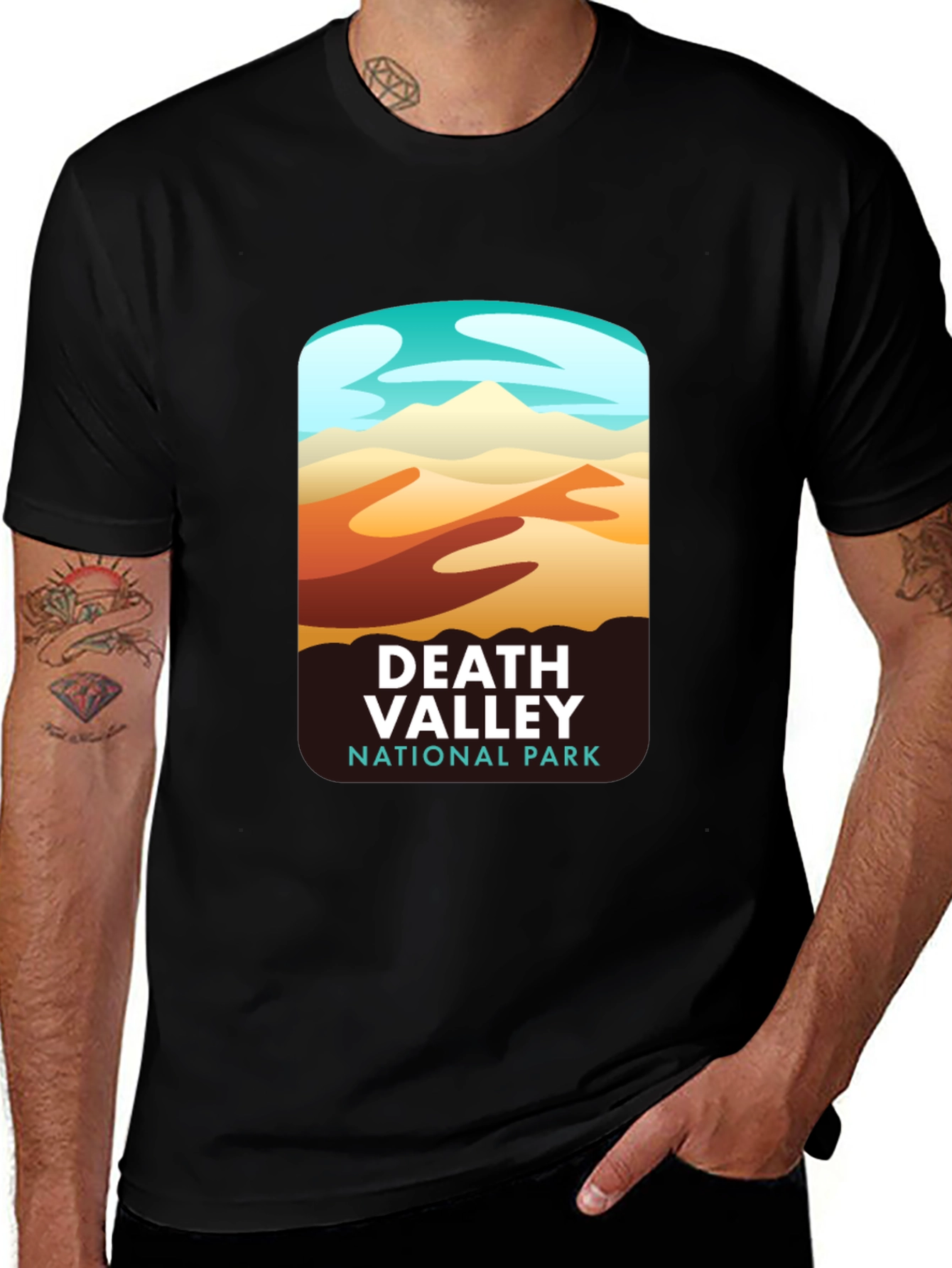 Death Valley National Park Black T-Shirt