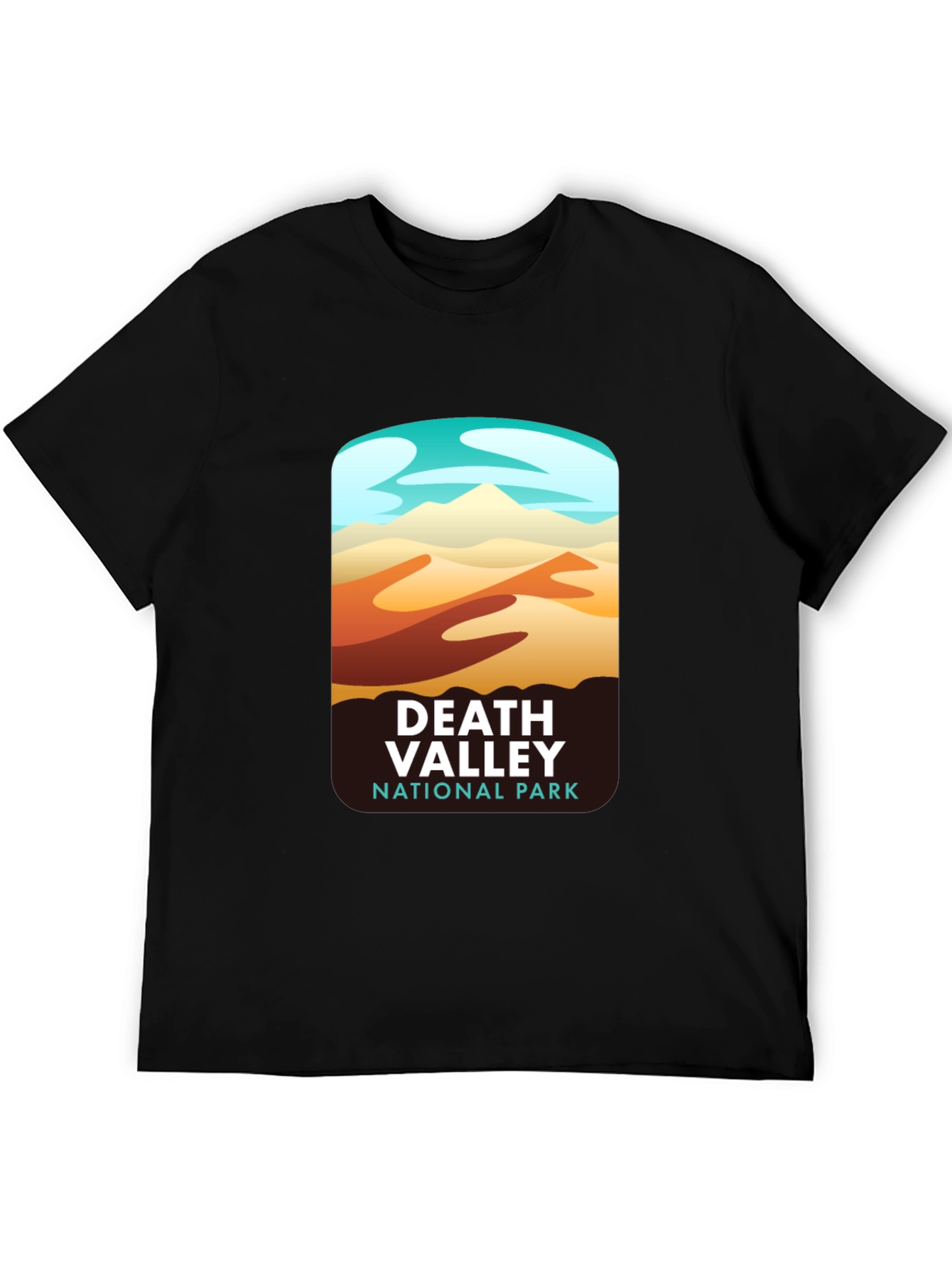 Death Valley National Park Black T-Shirt