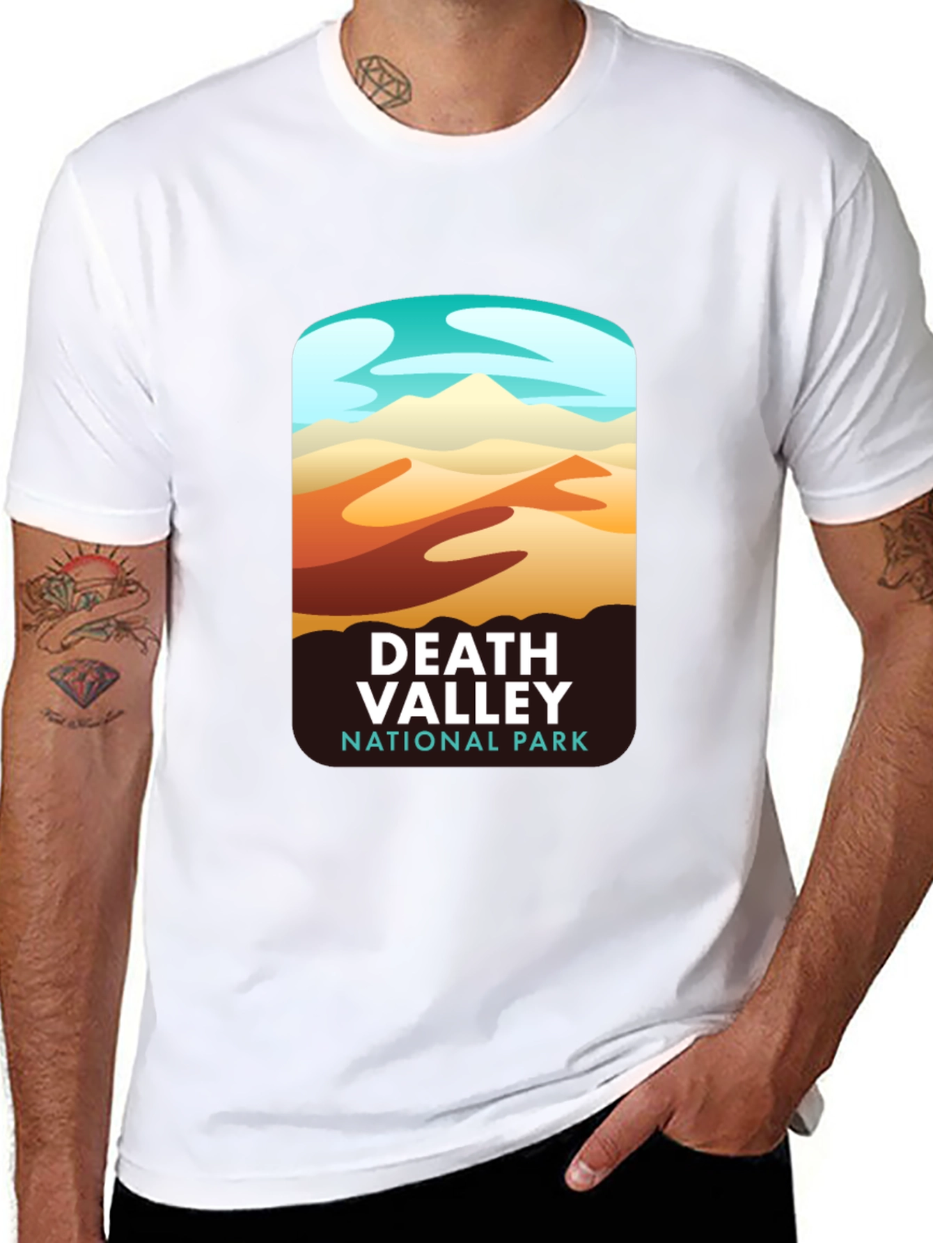 Death Valley National Park Black T-Shirt