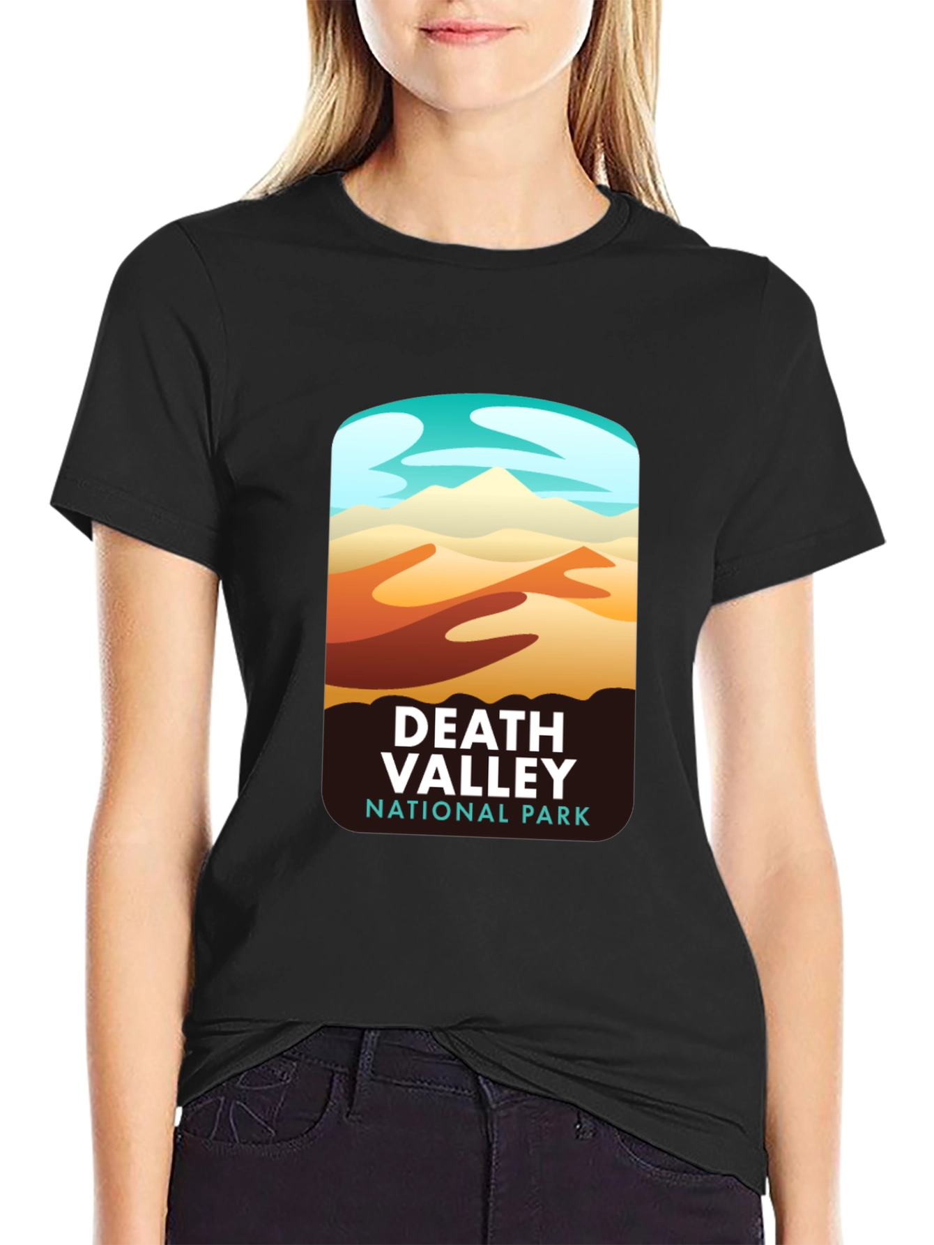 Death Valley National Park Black T-Shirt
