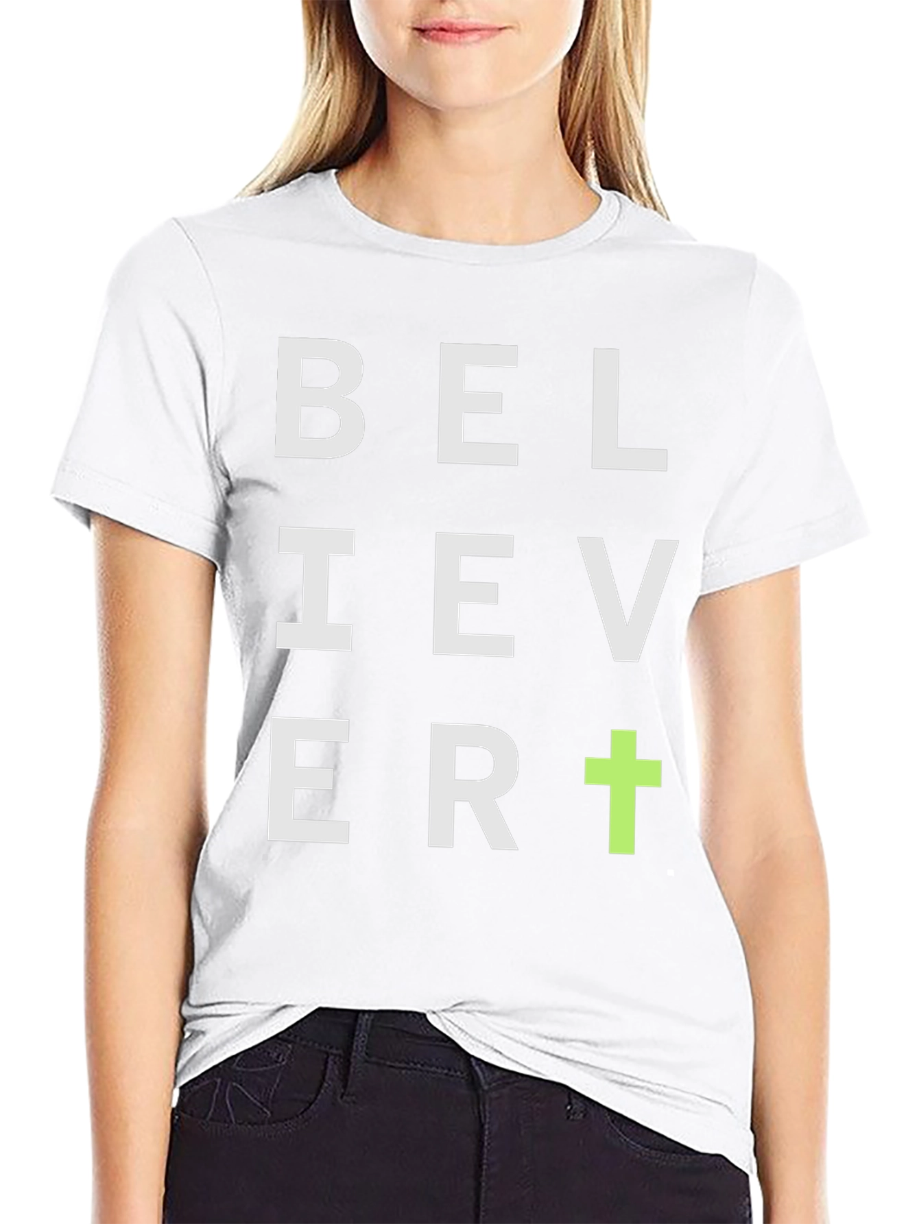 Believer Graphic Tee - Christian Faith T-Shirt