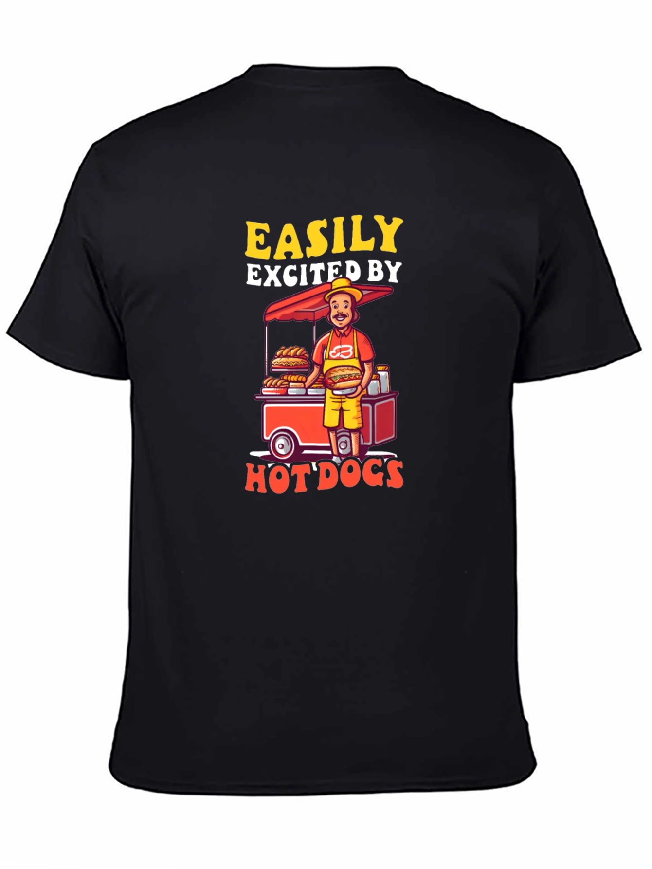 Easily Excited by Hot Dogs T-Shirt