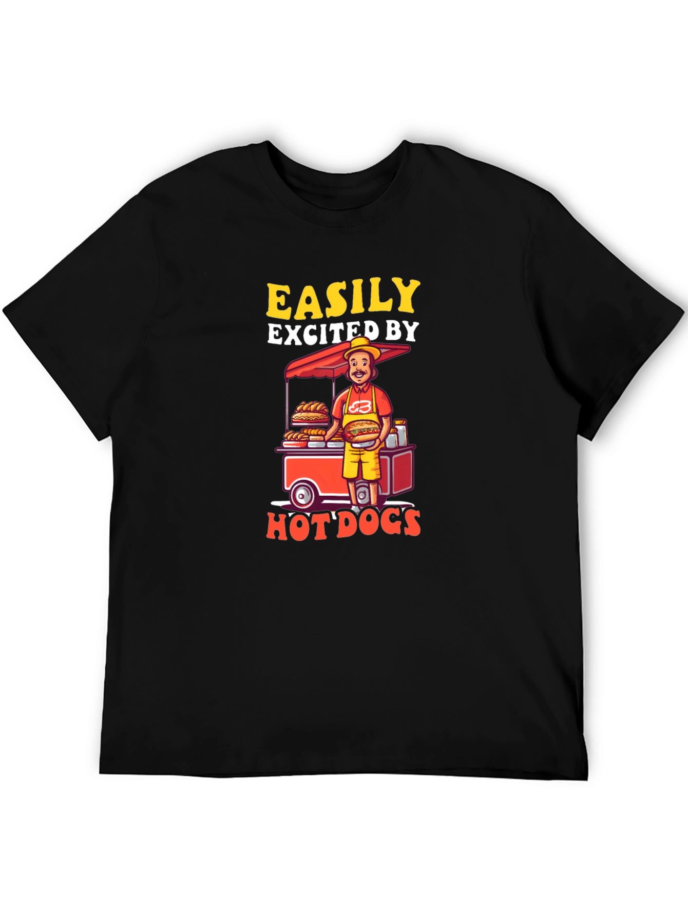 Easily Excited by Hot Dogs T-Shirt