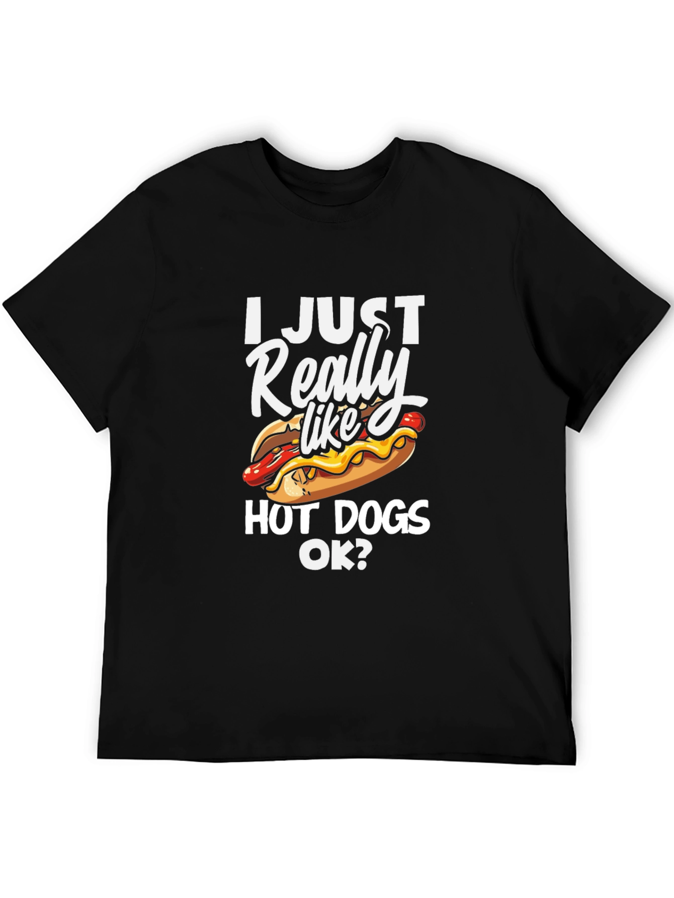 I Just Really Like Hot Dogs T-Shirt