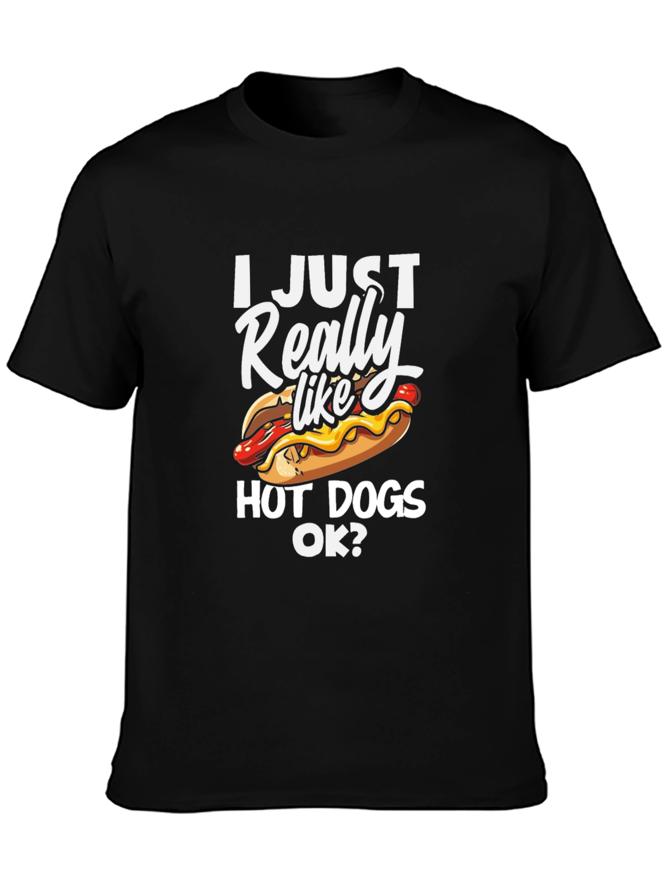 I Just Really Like Hot Dogs T-Shirt