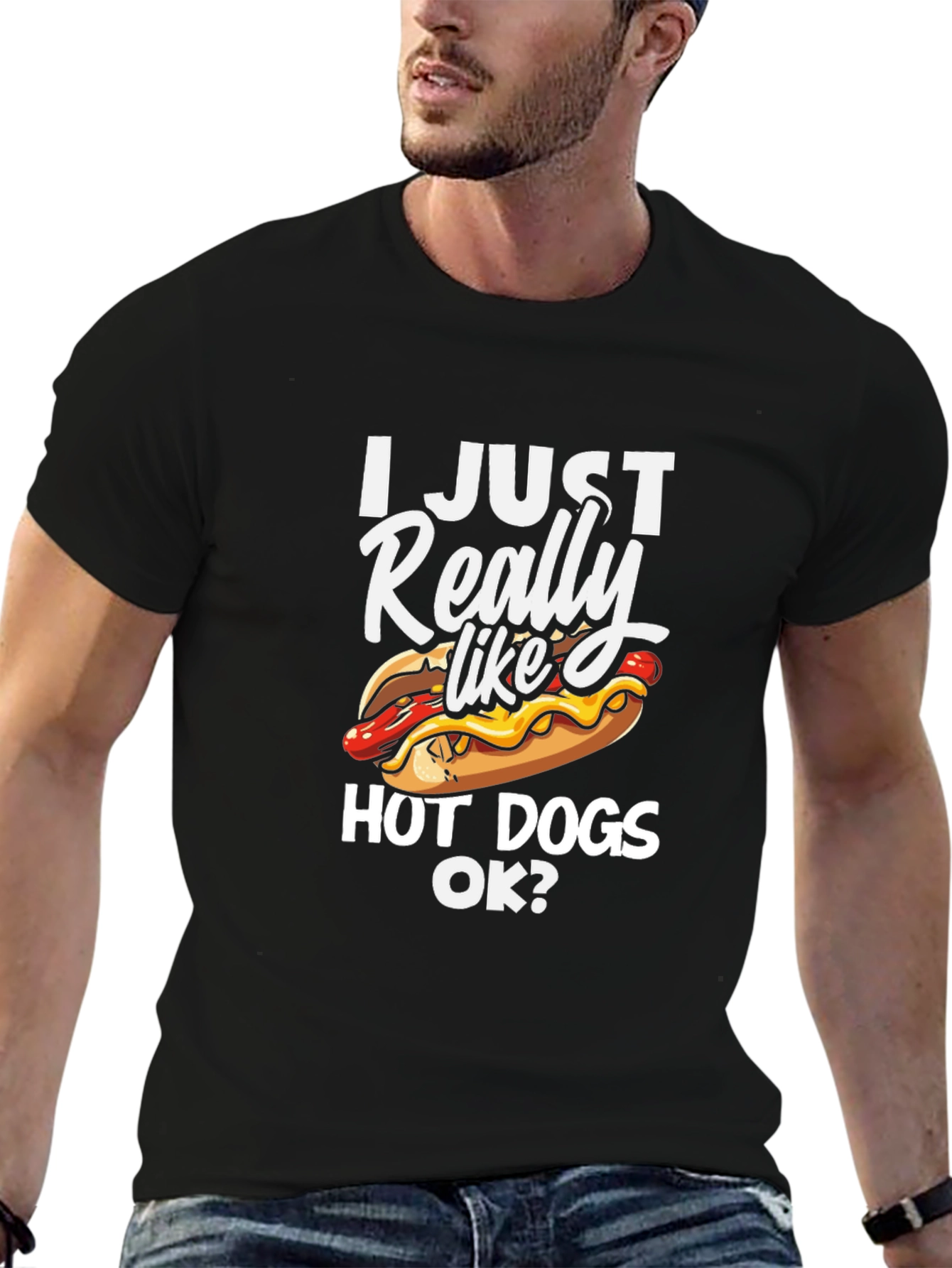 I Just Really Like Hot Dogs T-Shirt