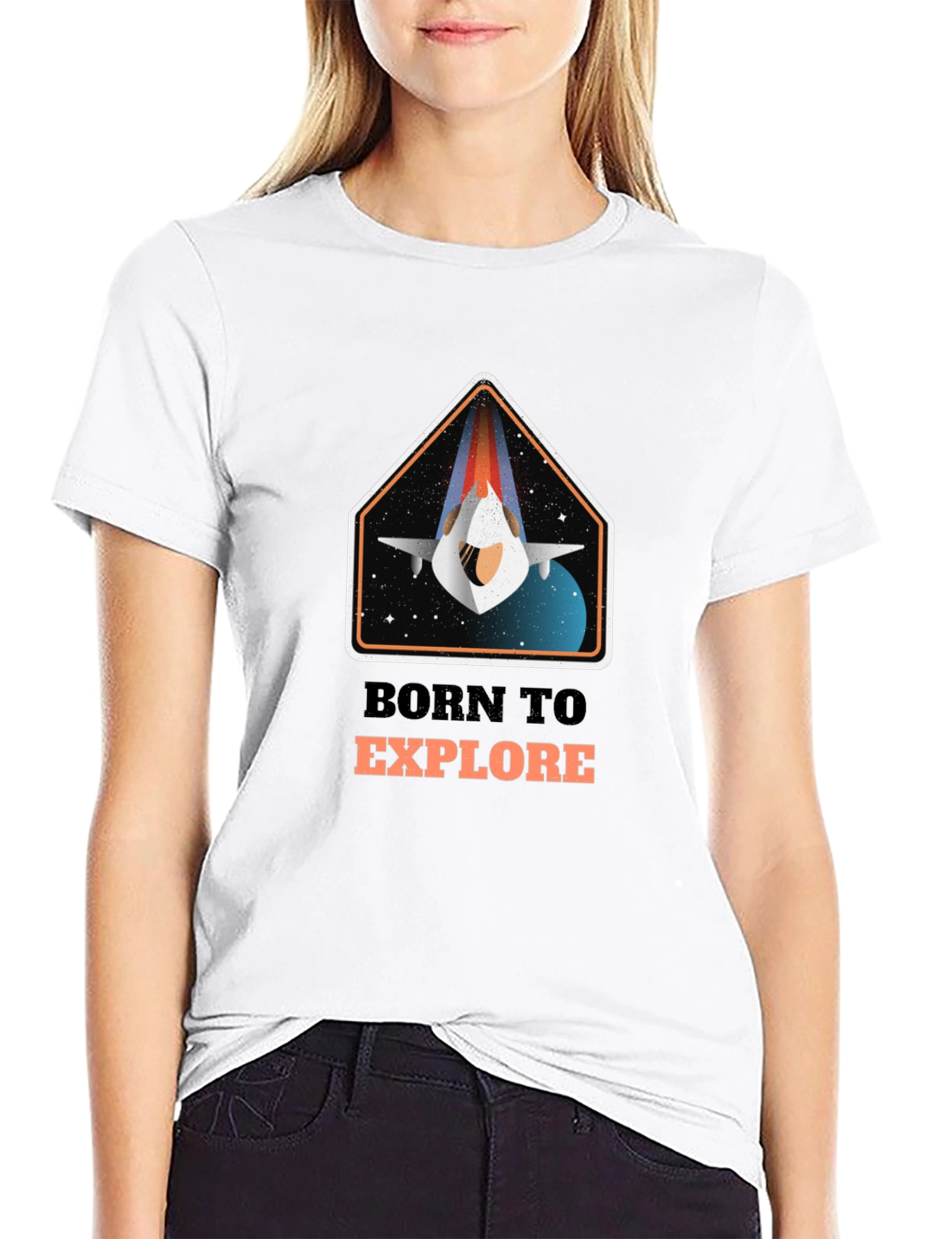 Born To Explore Graphic T-Shirt