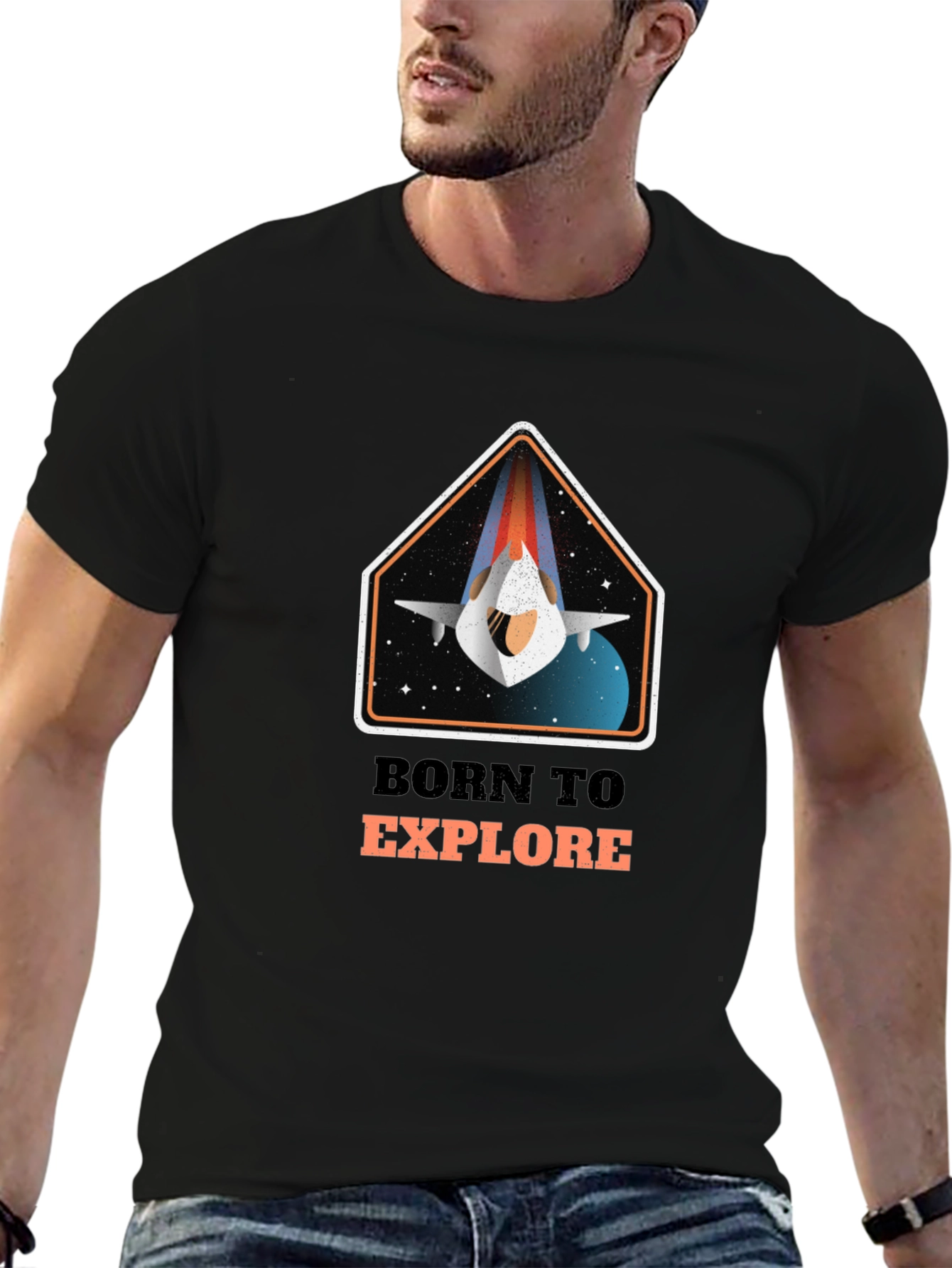Born To Explore Graphic T-Shirt