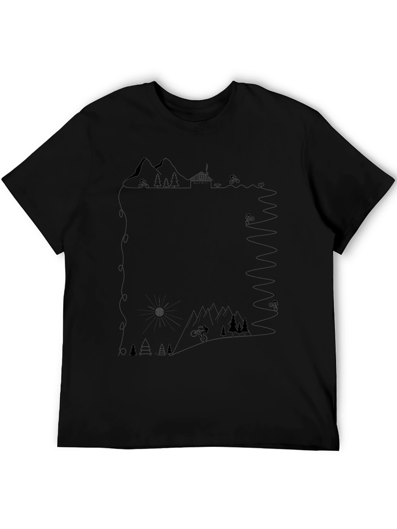 Mountain Biking T-Shirt - Adventure Trail Tee