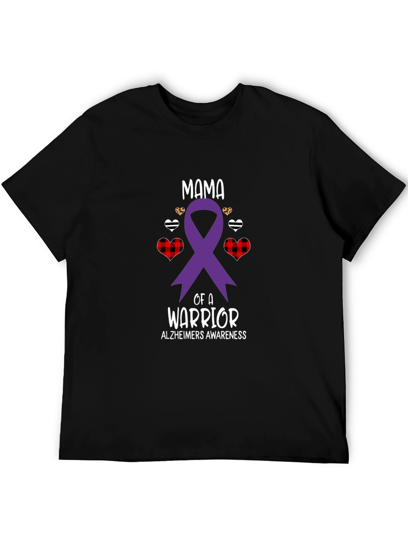 Alzheimers Awareness Warrior Mama T-Shirt