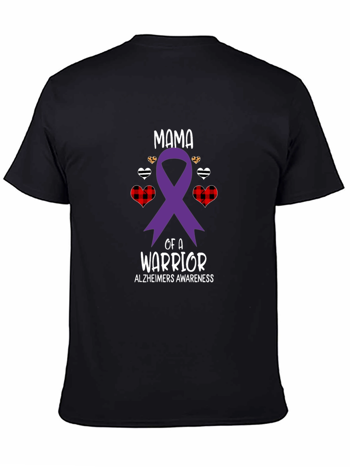 Alzheimers Awareness Warrior Mama T-Shirt
