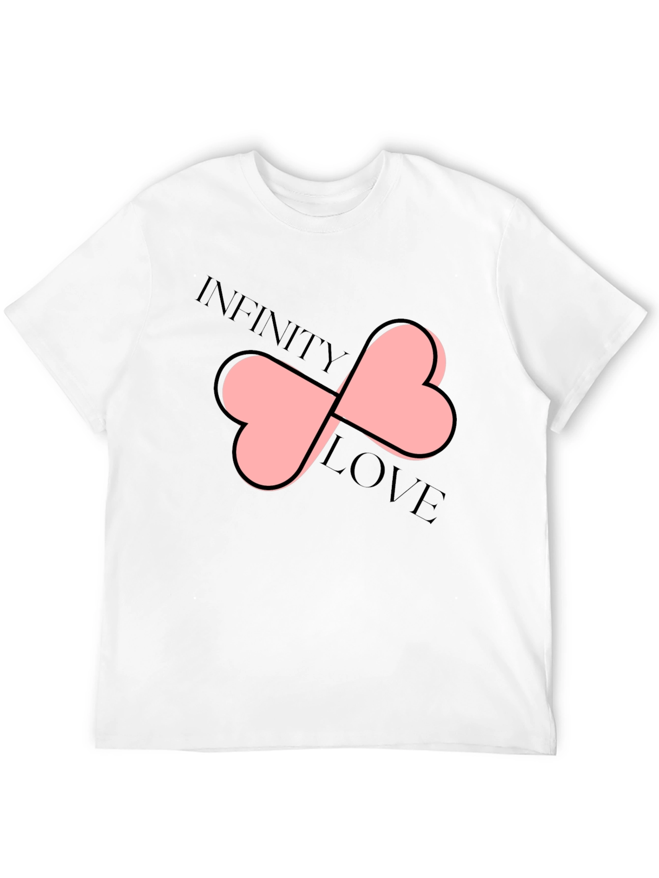 Infinity Love T-Shirt Black