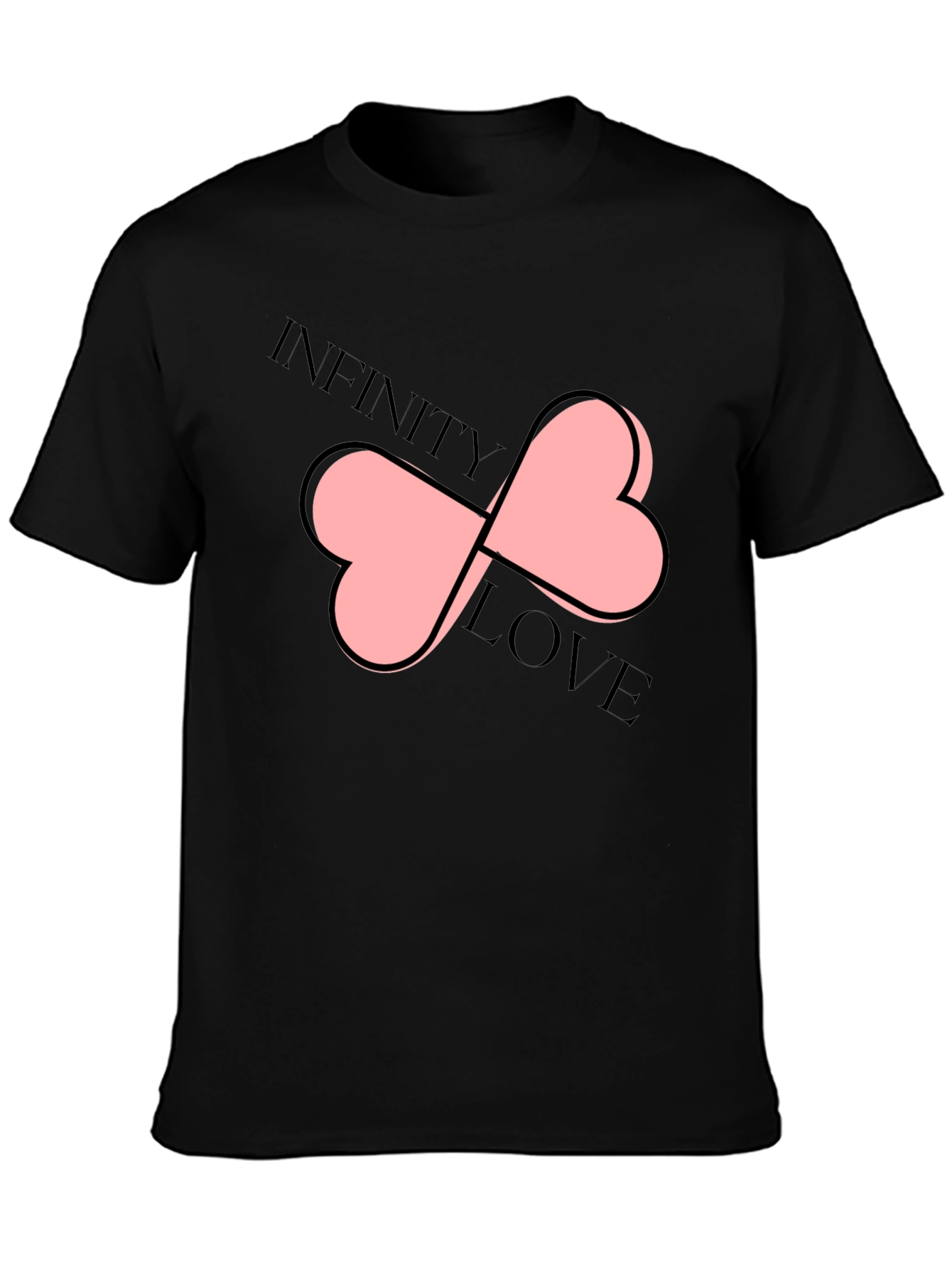 Infinity Love T-Shirt Black