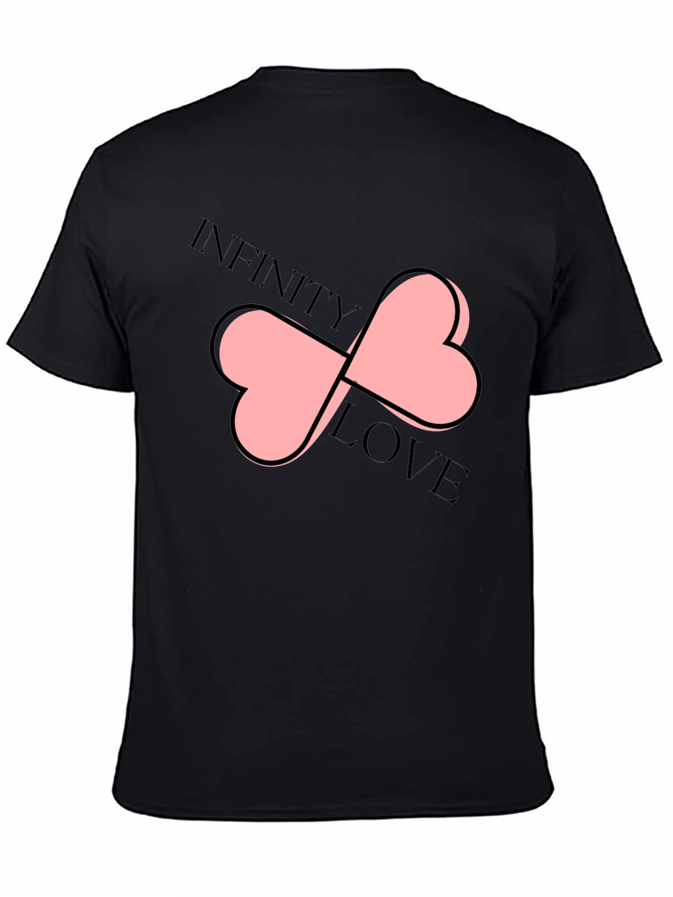 Infinity Love T-Shirt Black