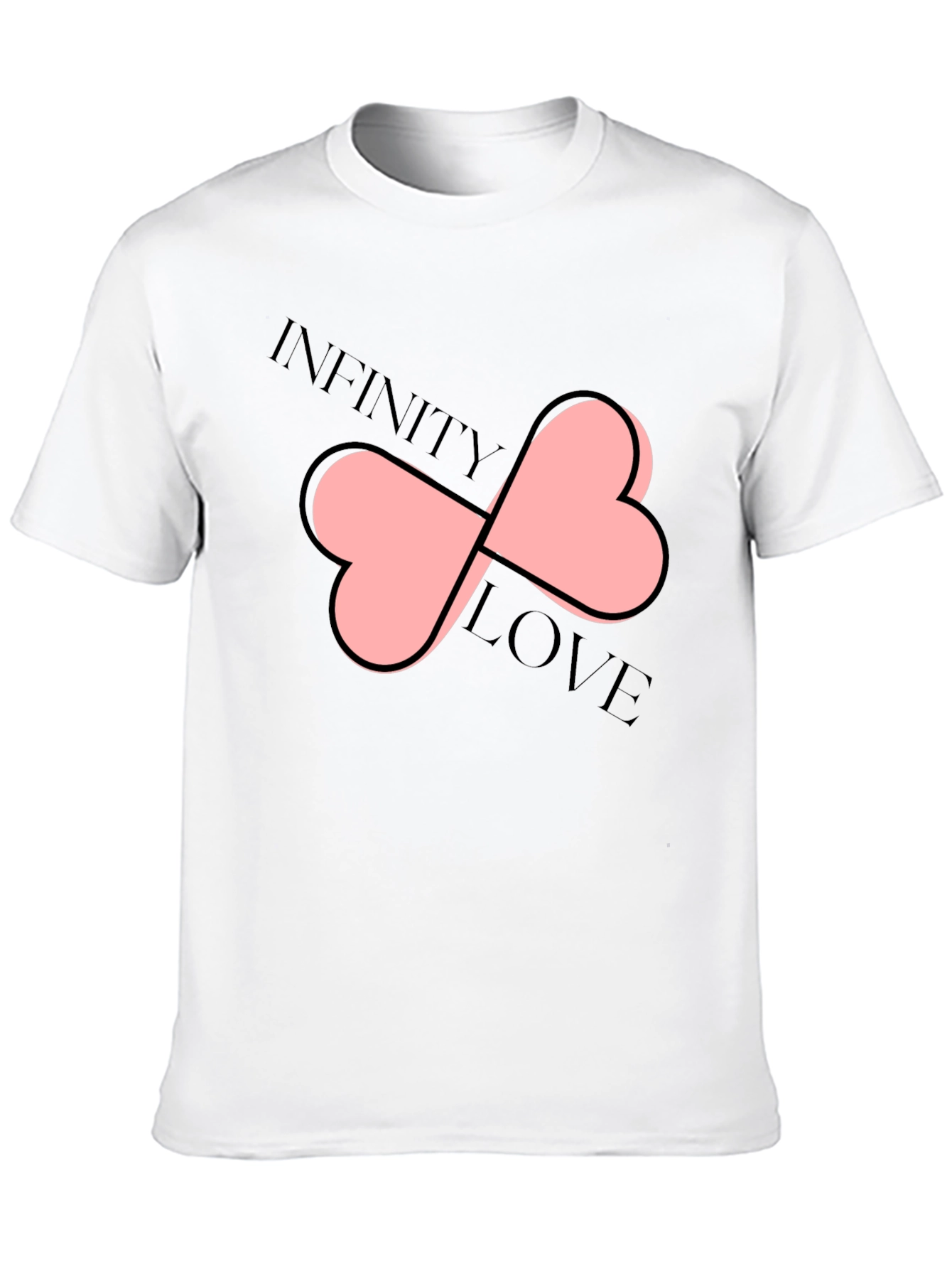 Infinity Love T-Shirt Black
