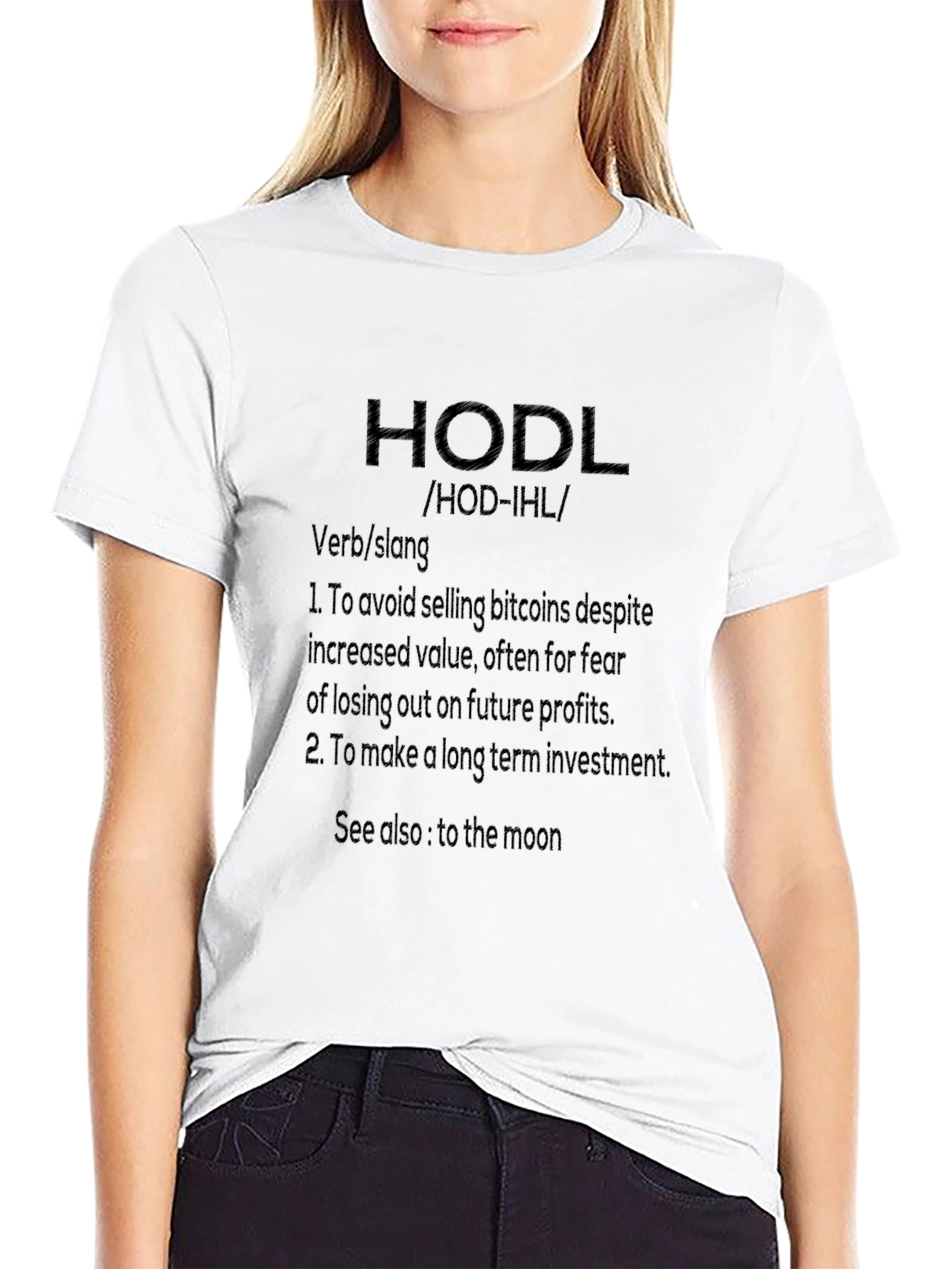 HODL Definition Black T-Shirt