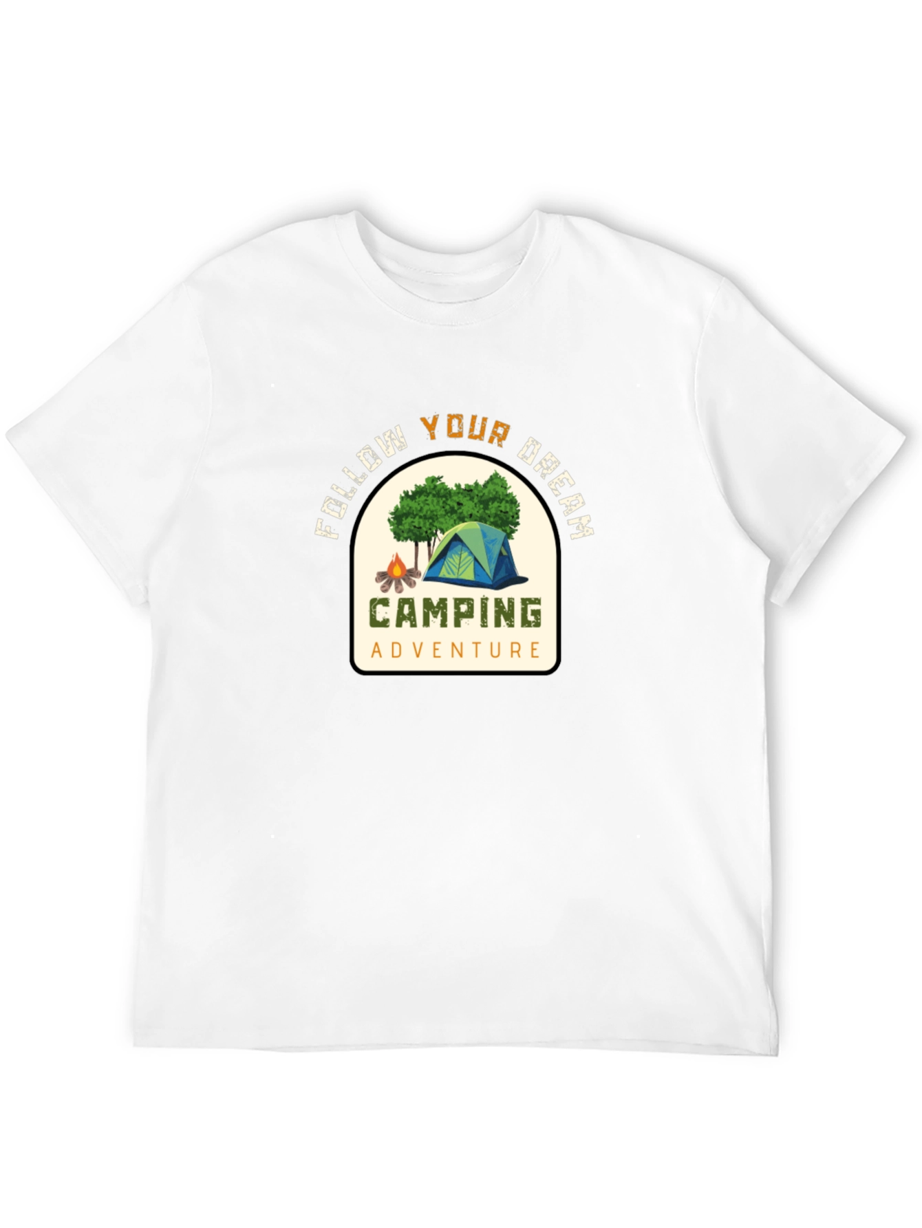 Camping Adventure Graphic T-Shirt