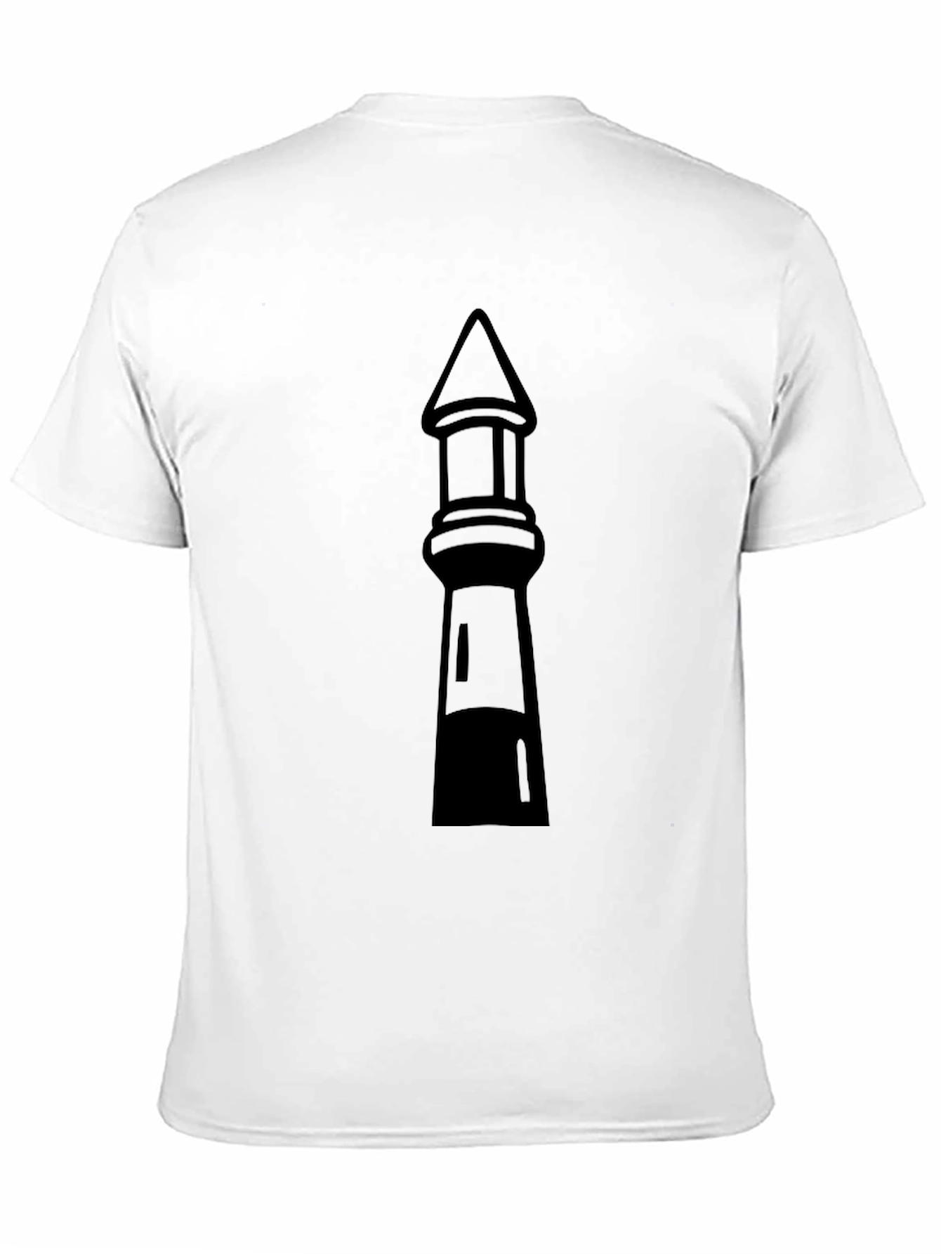 Lighthouse Graphic Black T-Shirt