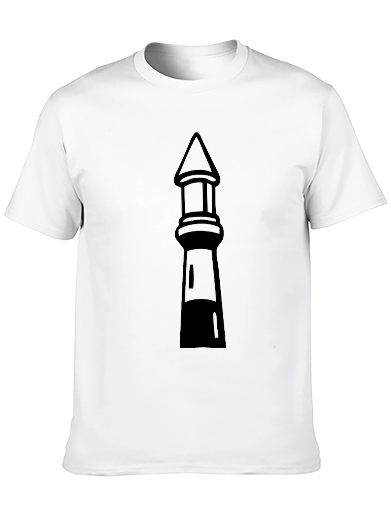 Lighthouse Graphic Black T-Shirt