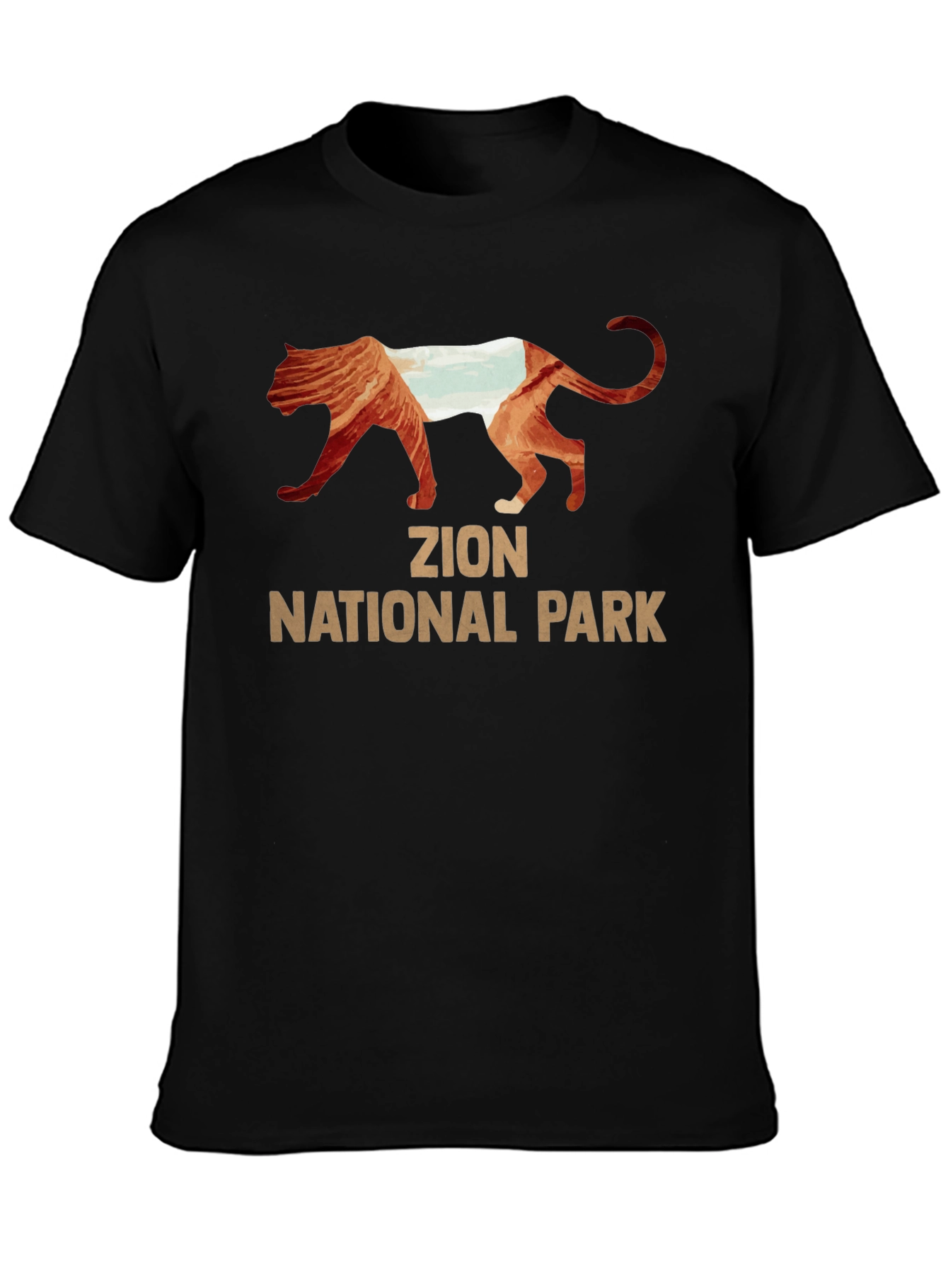 Zion National Park Mountain Lion T-Shirt