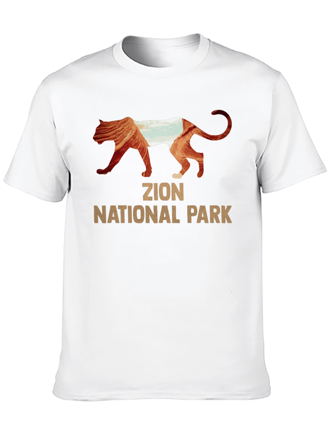 Zion National Park Mountain Lion T-Shirt