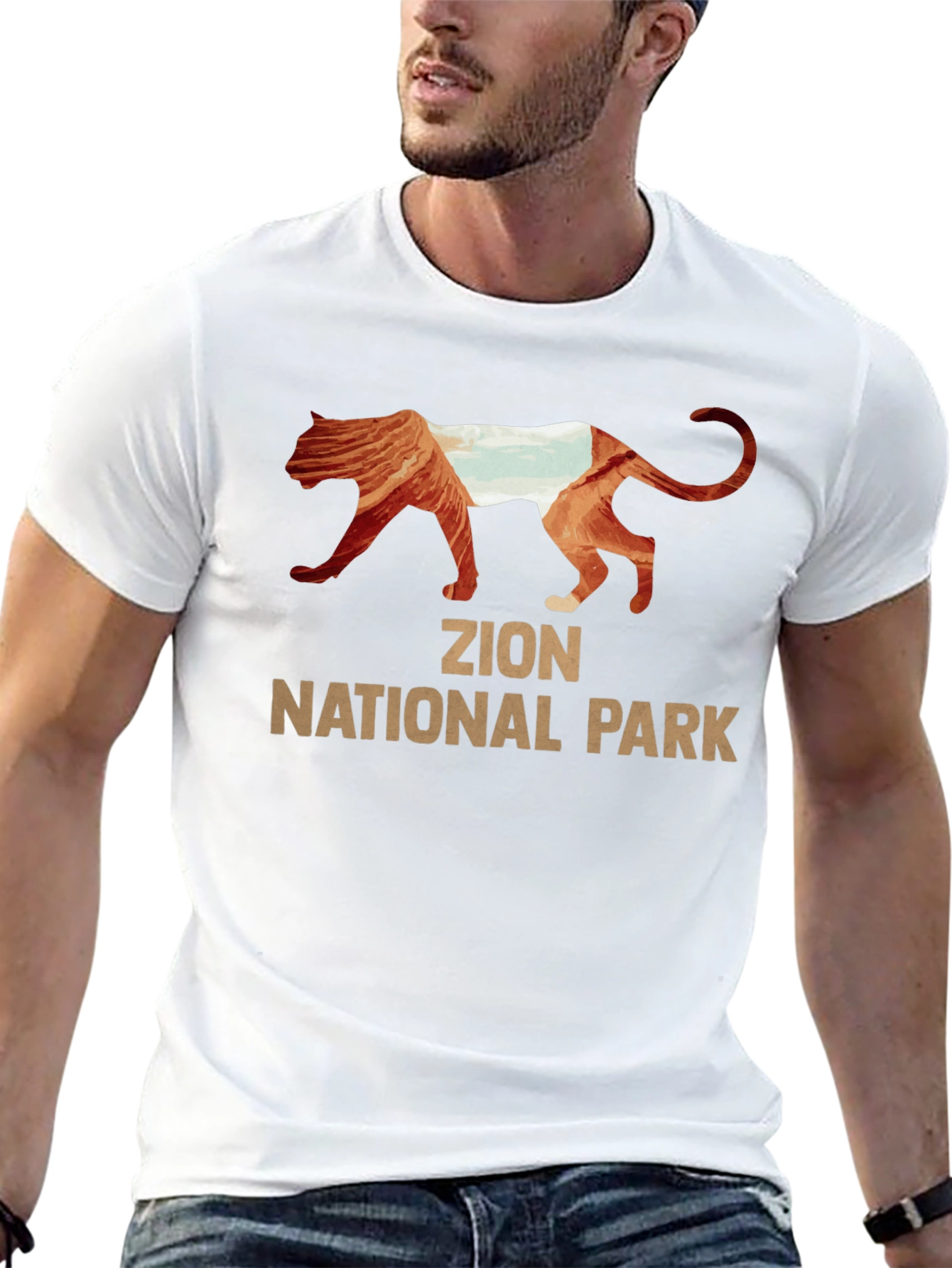 Zion National Park Mountain Lion T-Shirt