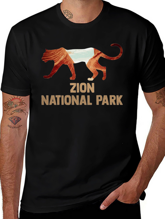 Zion National Park Mountain Lion T-Shirt
