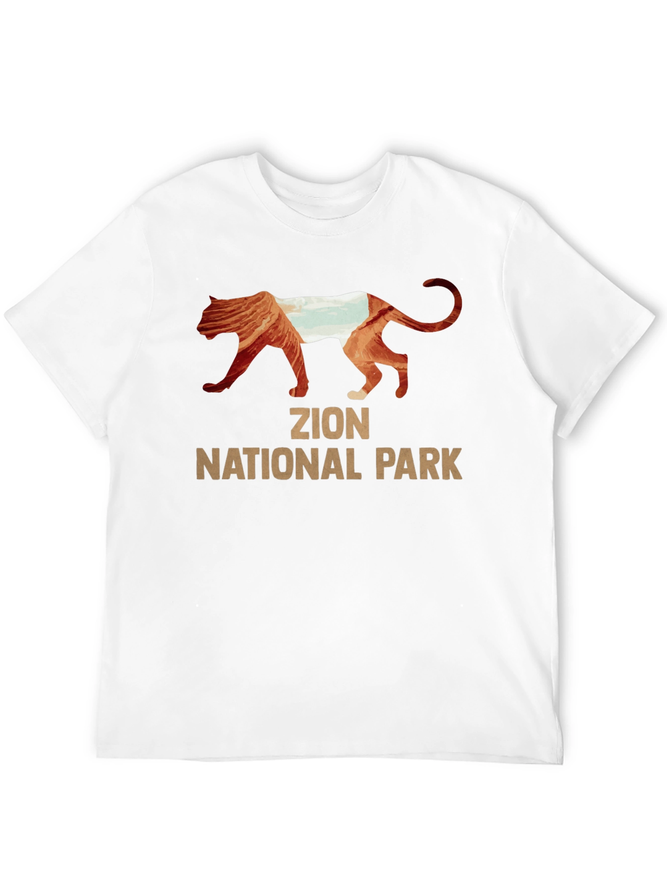 Zion National Park Mountain Lion T-Shirt