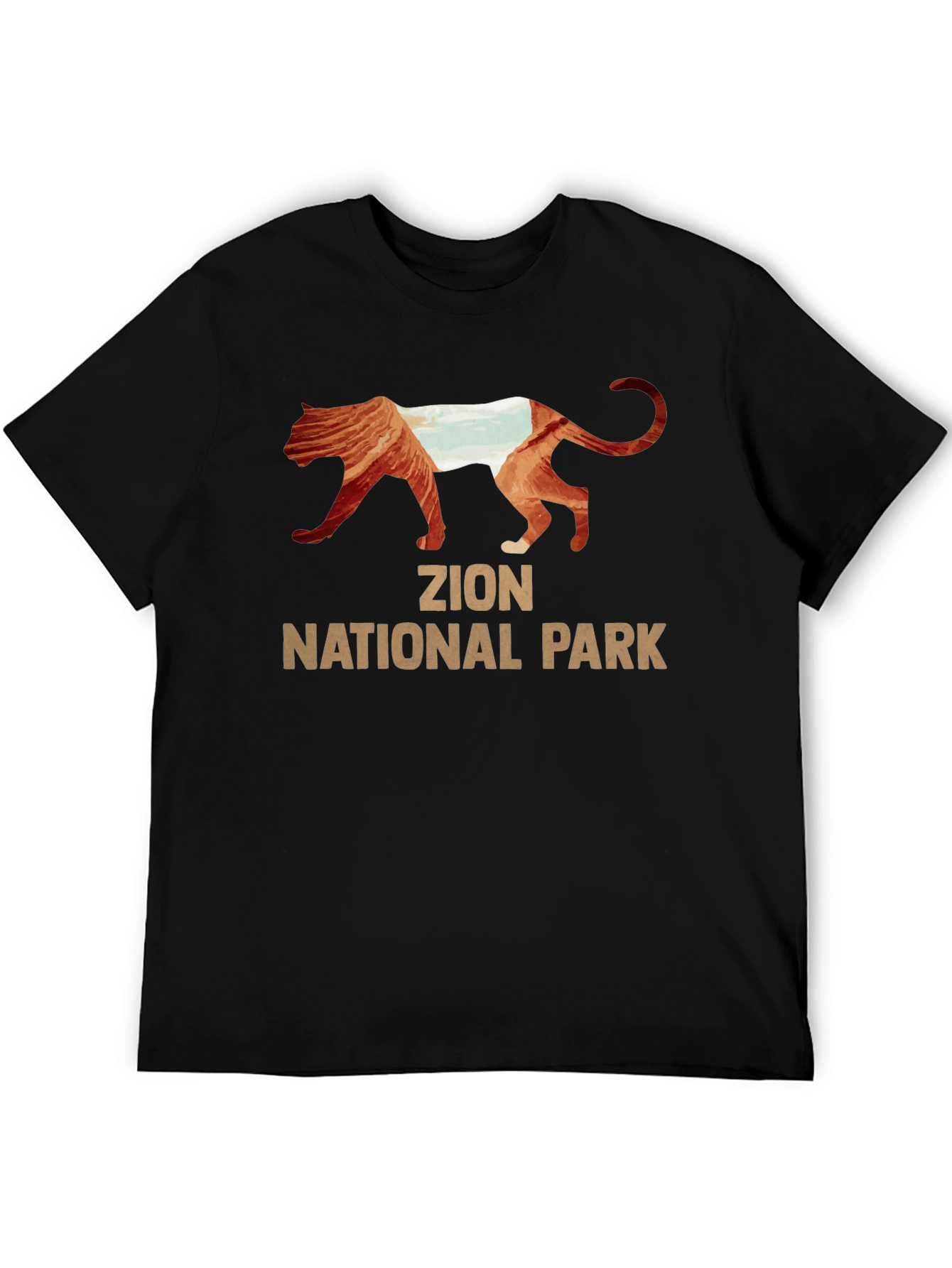 Zion National Park Mountain Lion T-Shirt
