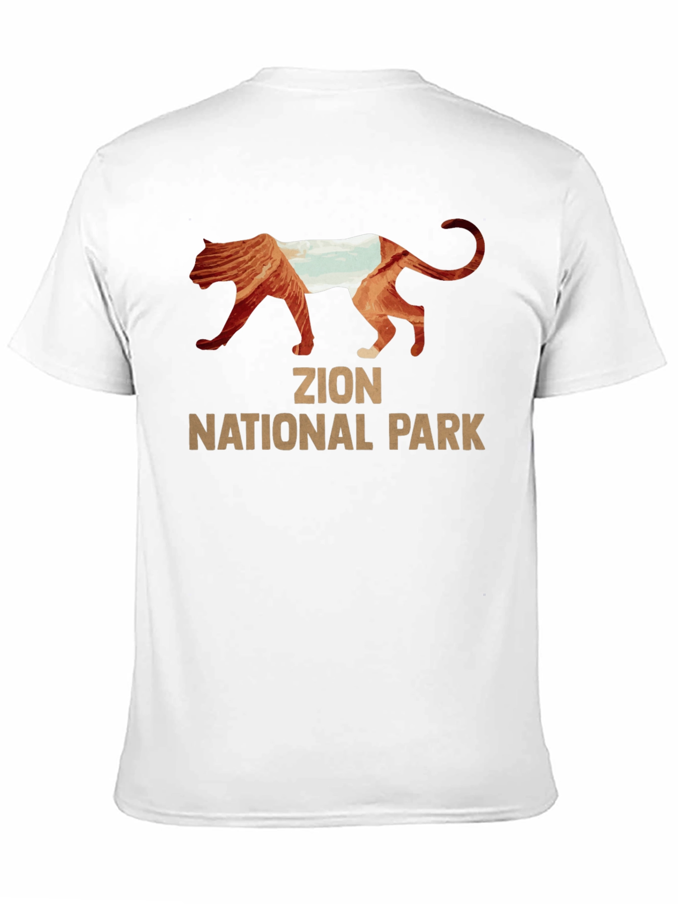 Zion National Park Mountain Lion T-Shirt