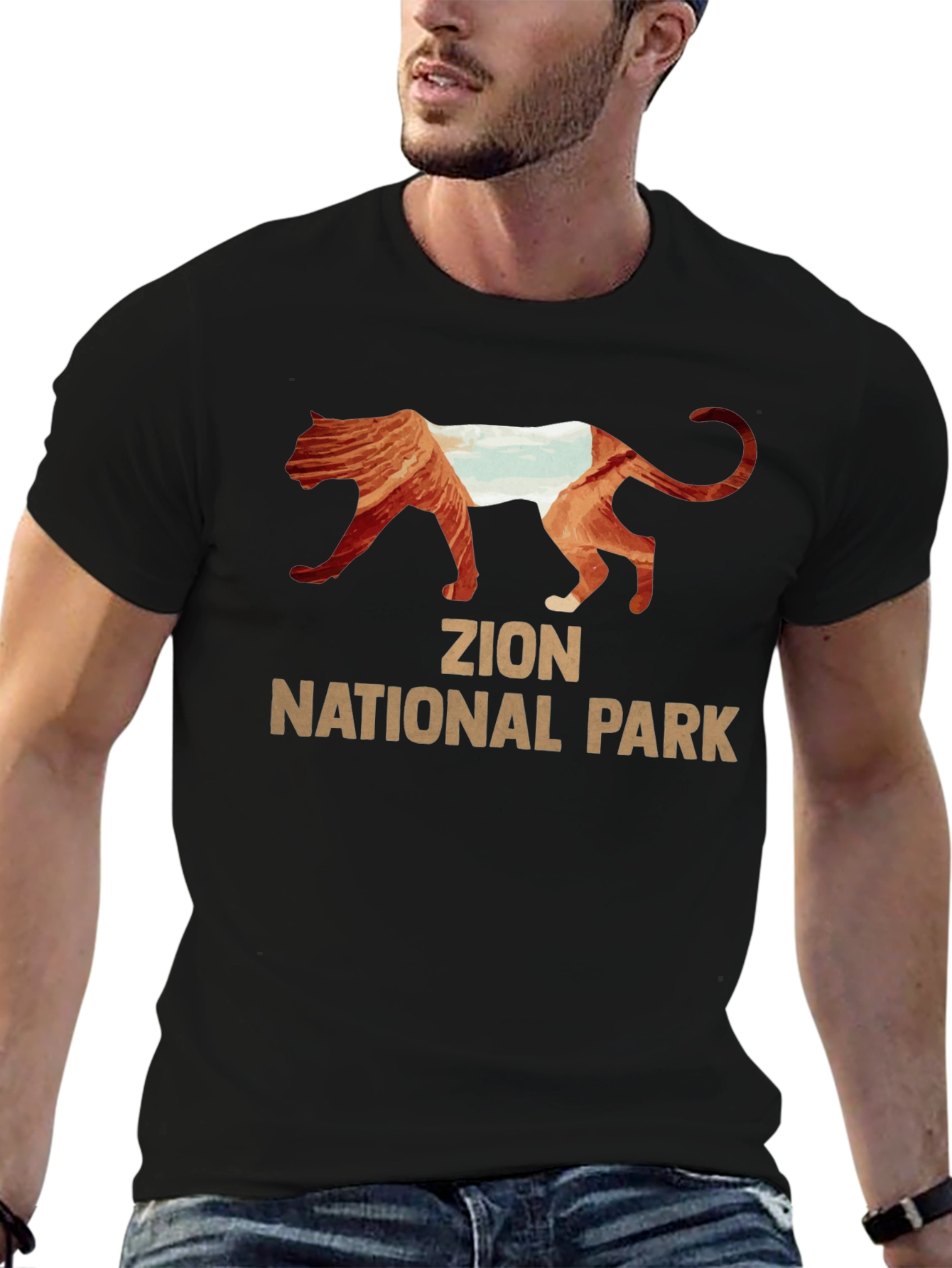 Zion National Park Mountain Lion T-Shirt