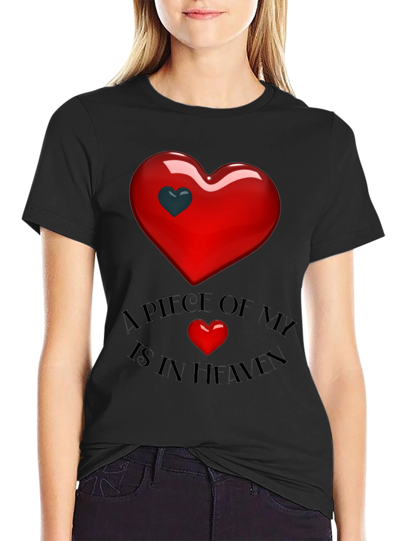 A Piece Of My Heart Is In Heaven T-Shirt