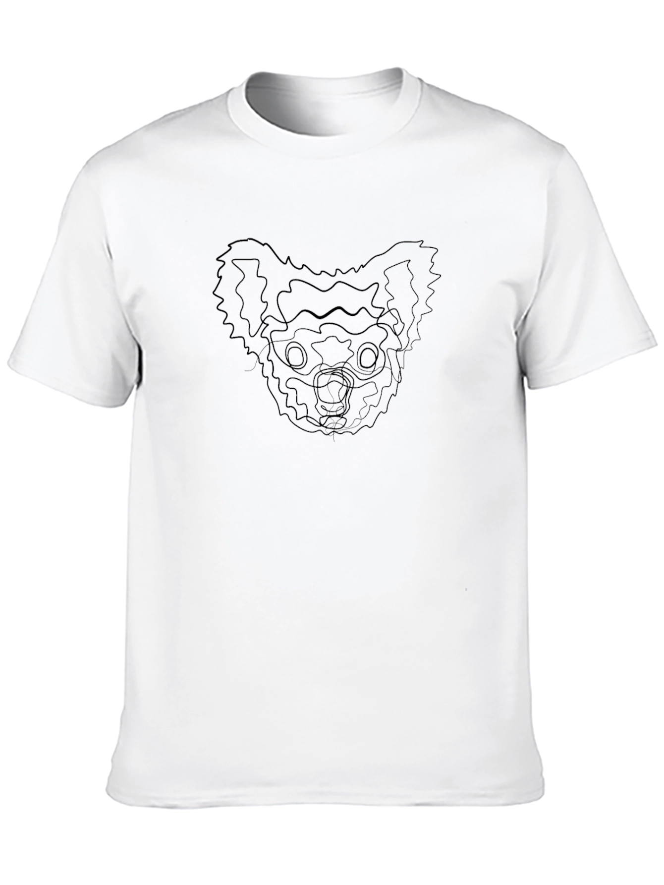 Koala Outline Graphic T-Shirt