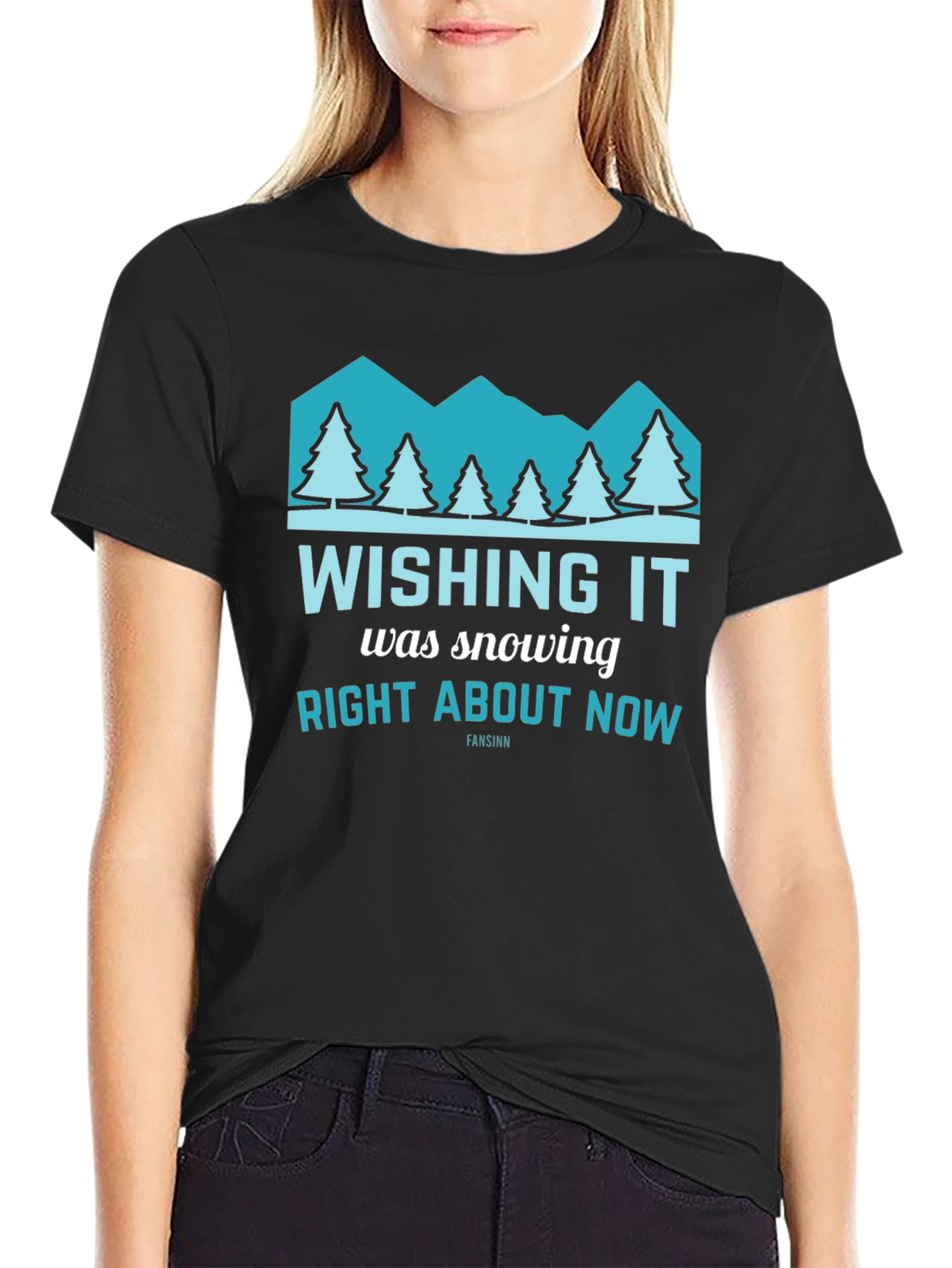 Wishing It Was Snowing Right About Now T-Shirt