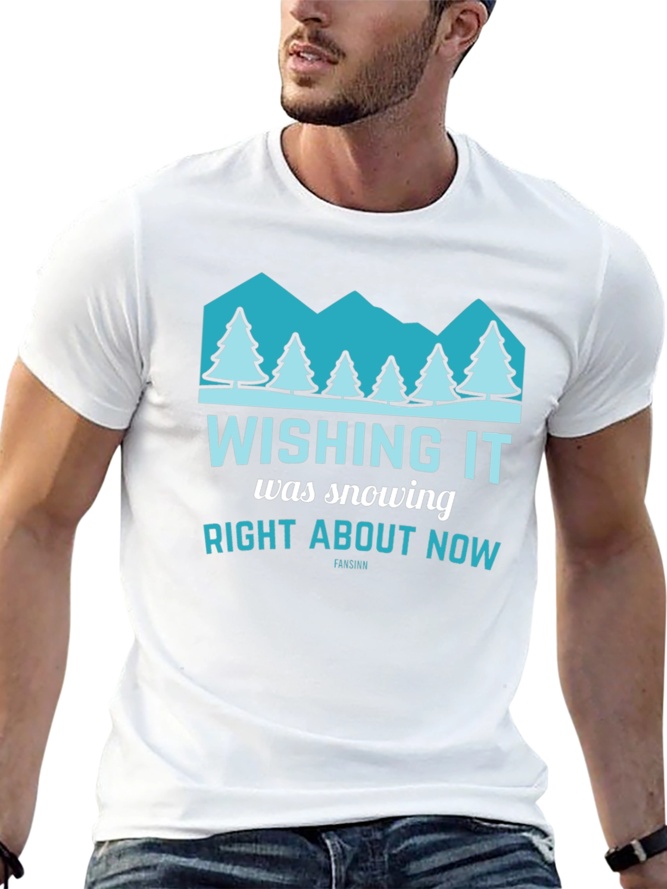 Wishing It Was Snowing Right About Now T-Shirt