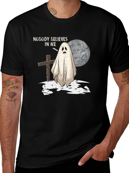 Ghostly Tee: Nobody Believes In Me Graphic T-Shirt