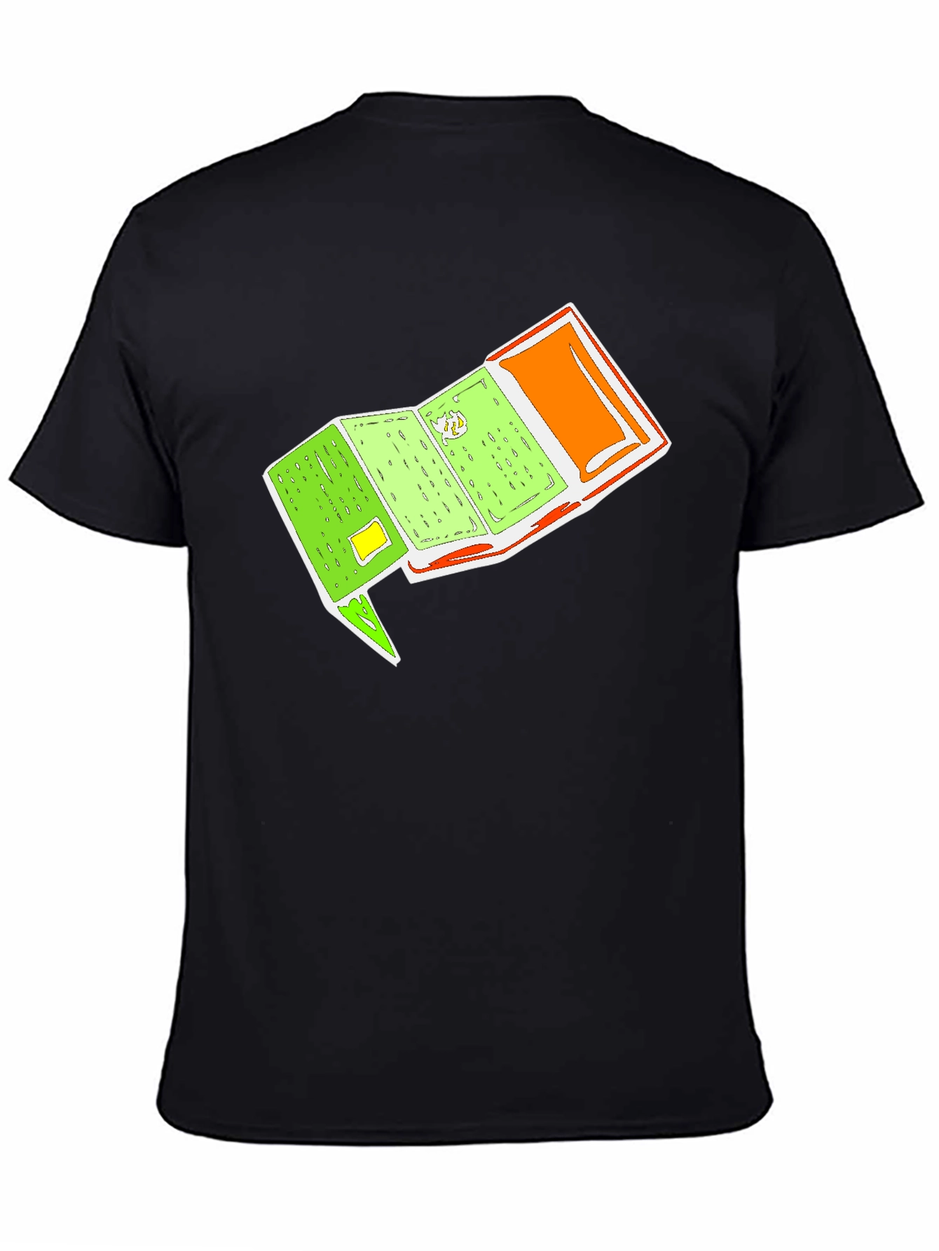 Cartoon Passport Graphic Tee - Unique Travel Shirt