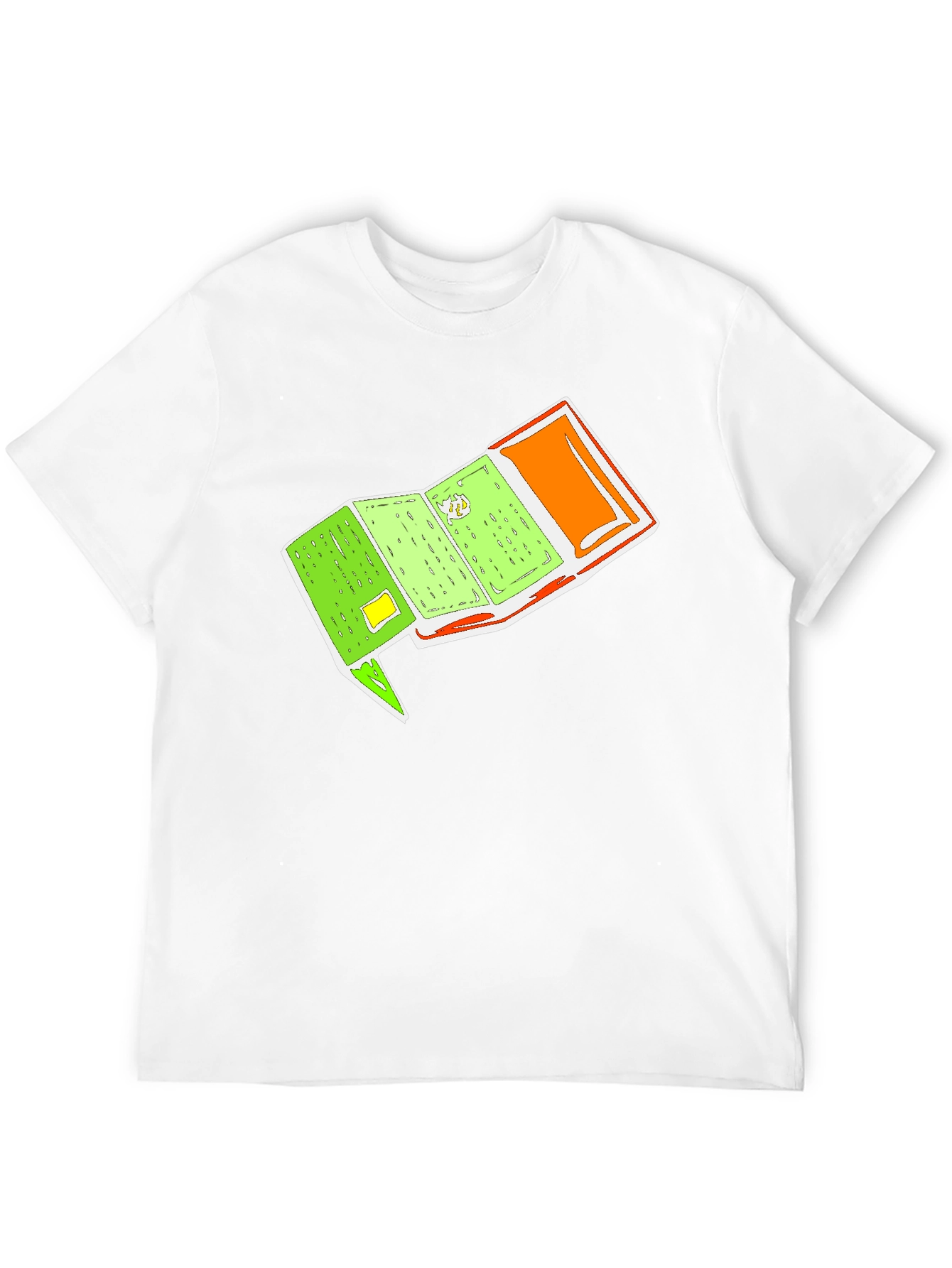 Cartoon Passport Graphic Tee - Unique Travel Shirt