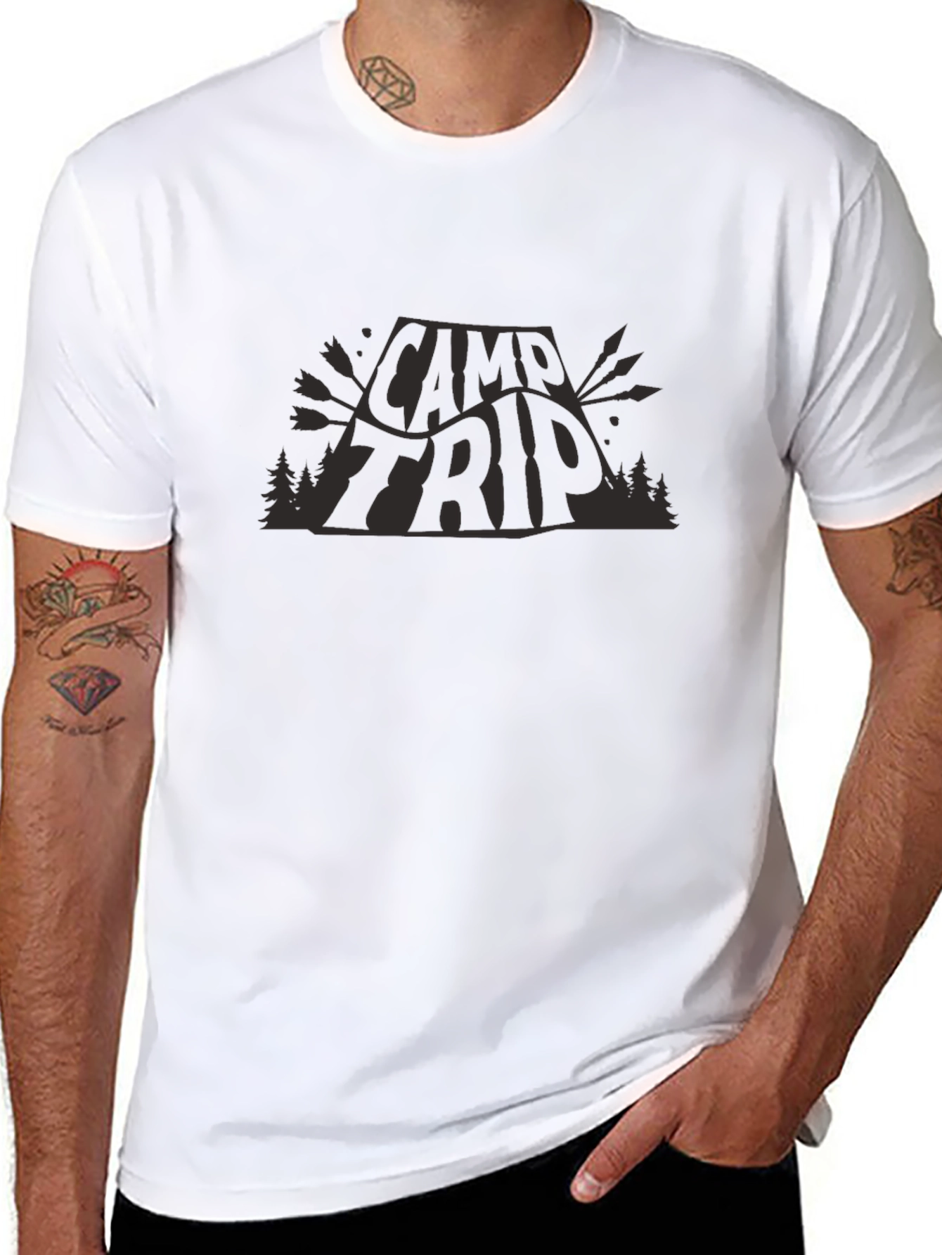Camp Trip Graphic Tee - Adventure Ready!