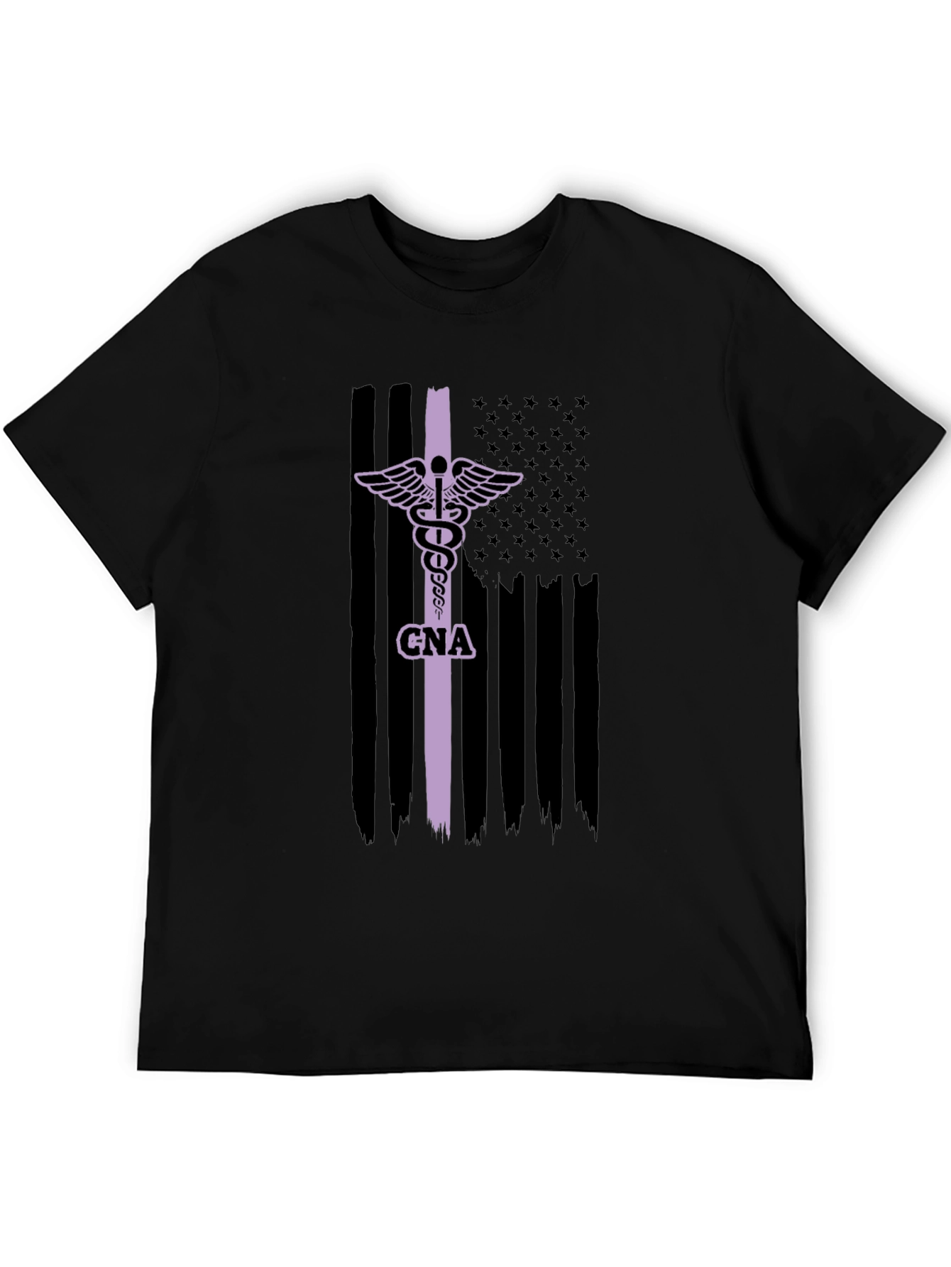 CNA American Flag T-Shirt - Certified Nursing Assistant Pride