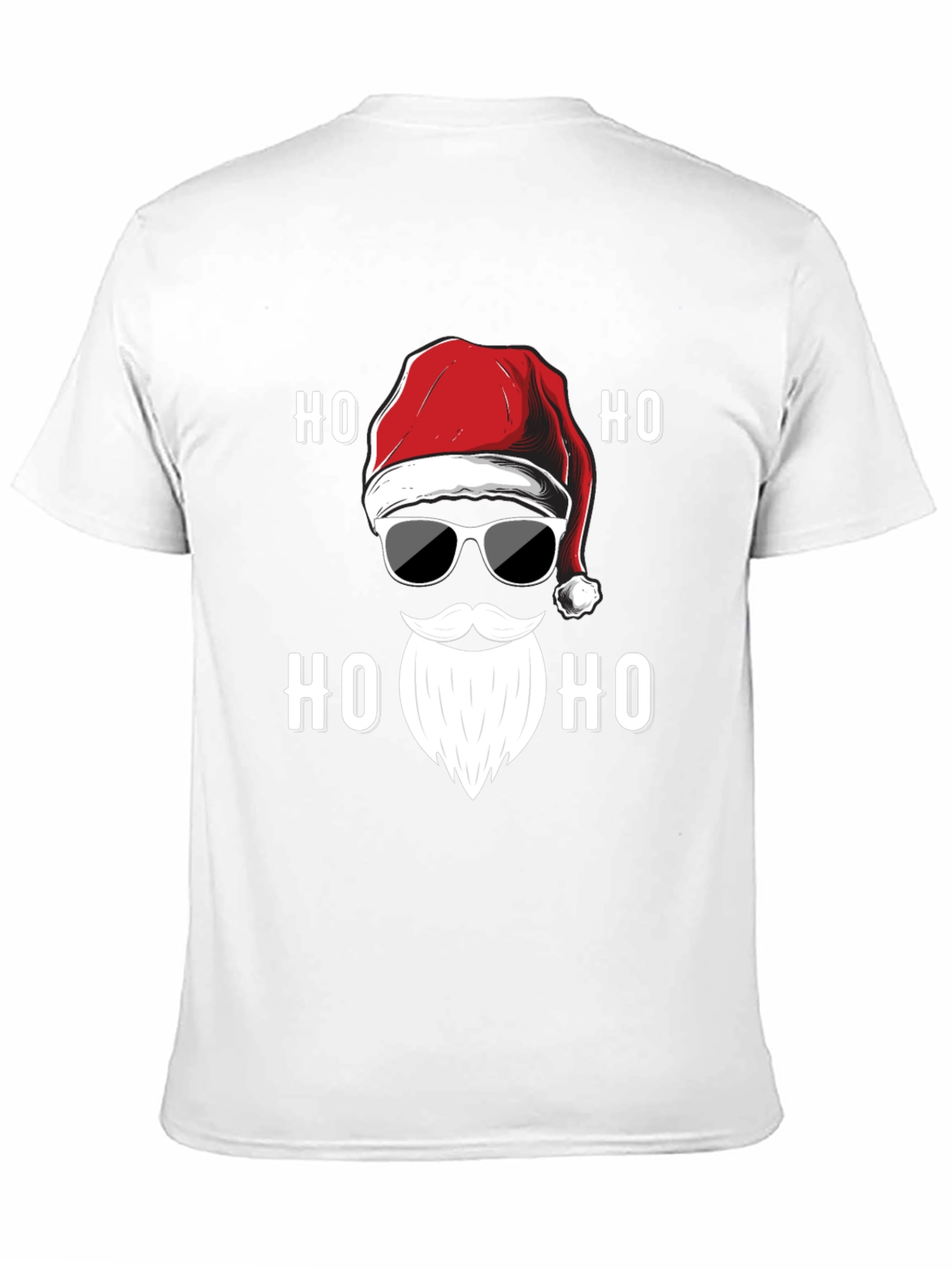 Cool Santa Ho Ho Ho Graphic Tee